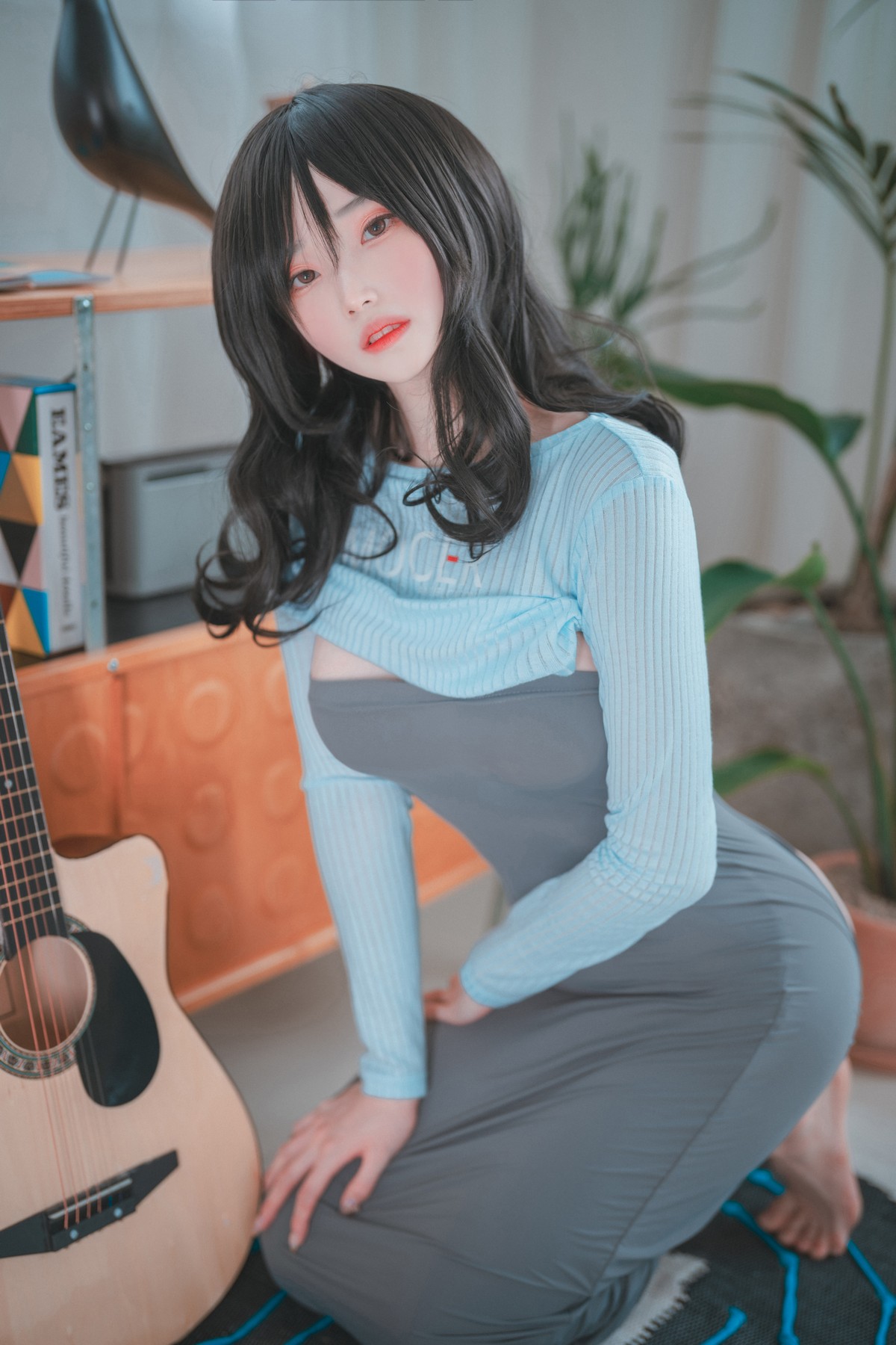 xgyw.top_[DJAWA]No.165_模特Bambi_iila illa主题私房性感吉他妹妹服饰半脱露火辣身材诱惑写真144P