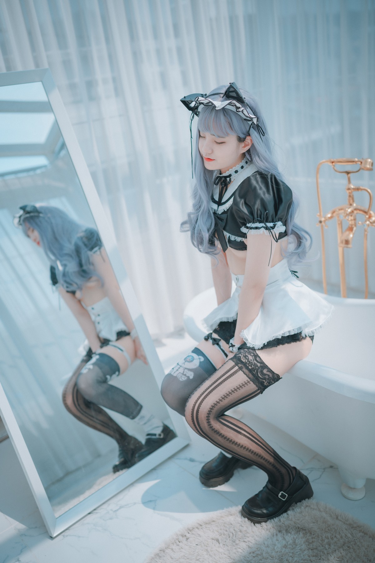xgyw.top_[DJAWA]No.167_模特Jenny_Maid Mansion主题性感女仆装半脱露三点式内衣诱惑写真202P