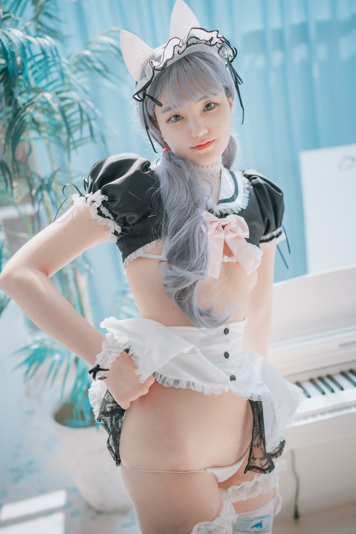xgyw.top_[DJAWA]No.167_模特Jenny_Maid Mansion主题性感女仆装半脱露三点式内衣诱惑写真202P