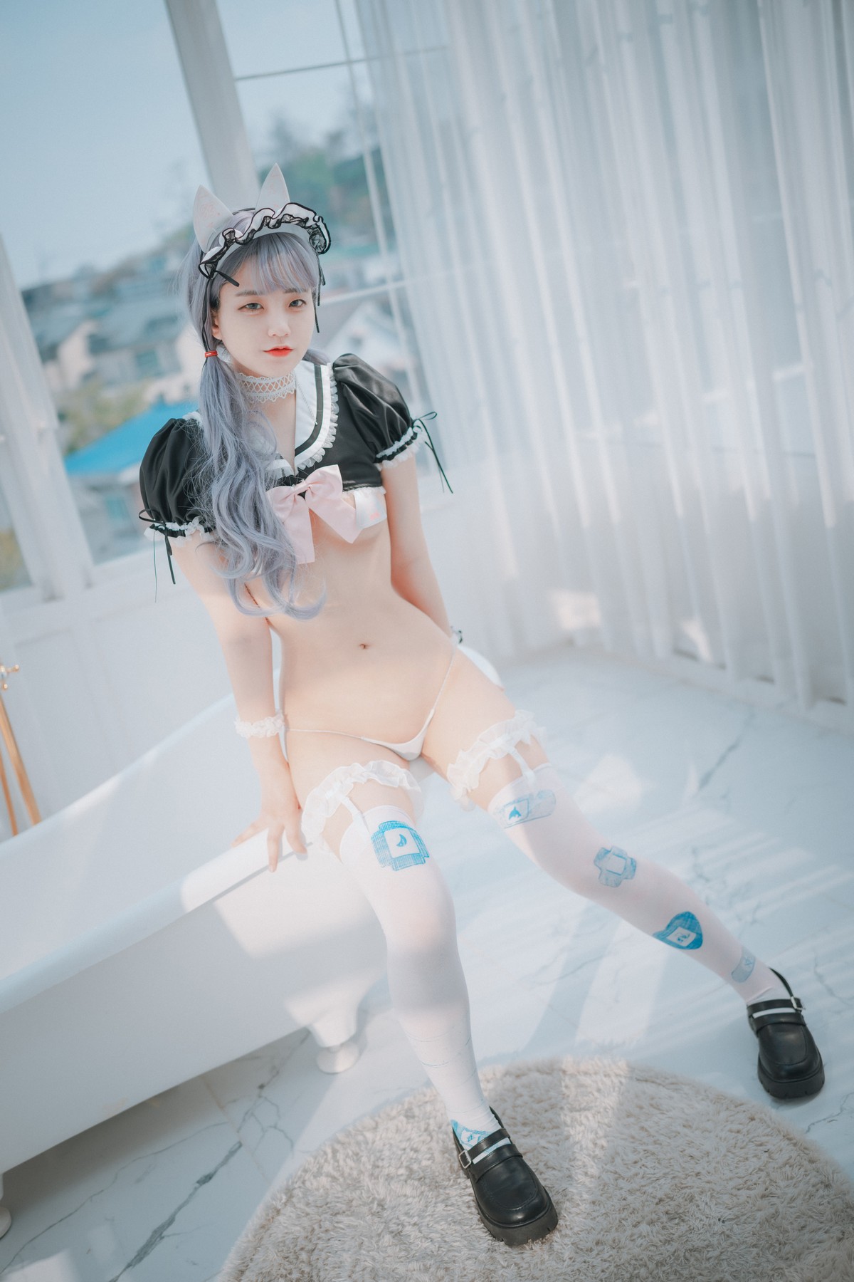 xgyw.top_[DJAWA]No.167_模特Jenny_Maid Mansion主题性感女仆装半脱露三点式内衣诱惑写真202P