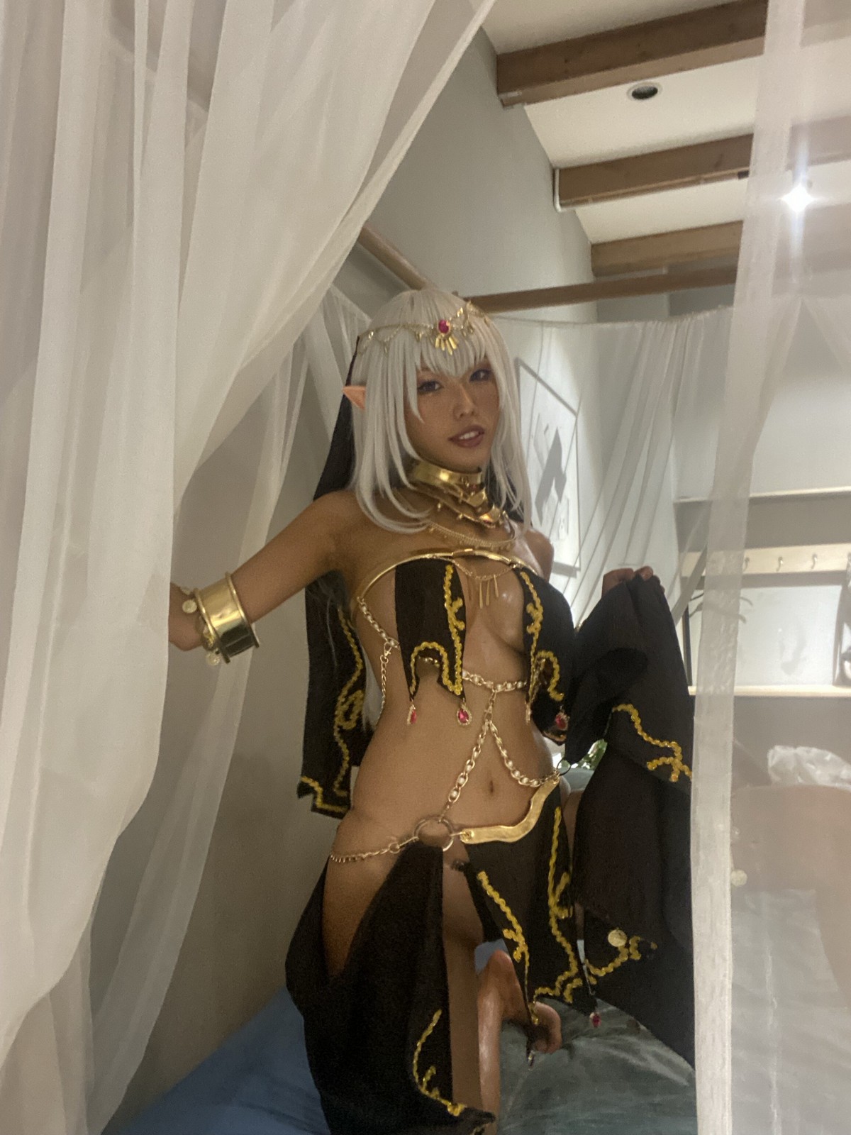 xgyw.top_网络美女eliza喵喵Mistioria Arte主题性感情趣服饰露油亮肌肤秀火辣身材诱惑写真59P