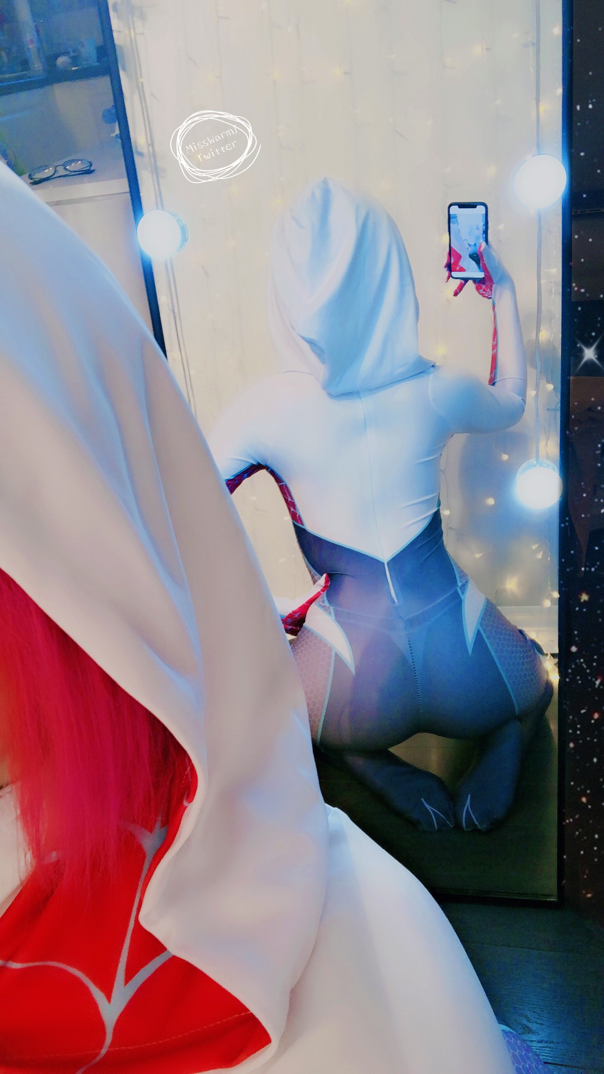 xgyw.top_网络美女MisswarmJ-Spider Gwen主题私房性感紧身蜘蛛侠服饰秀完美身材诱惑写真43P