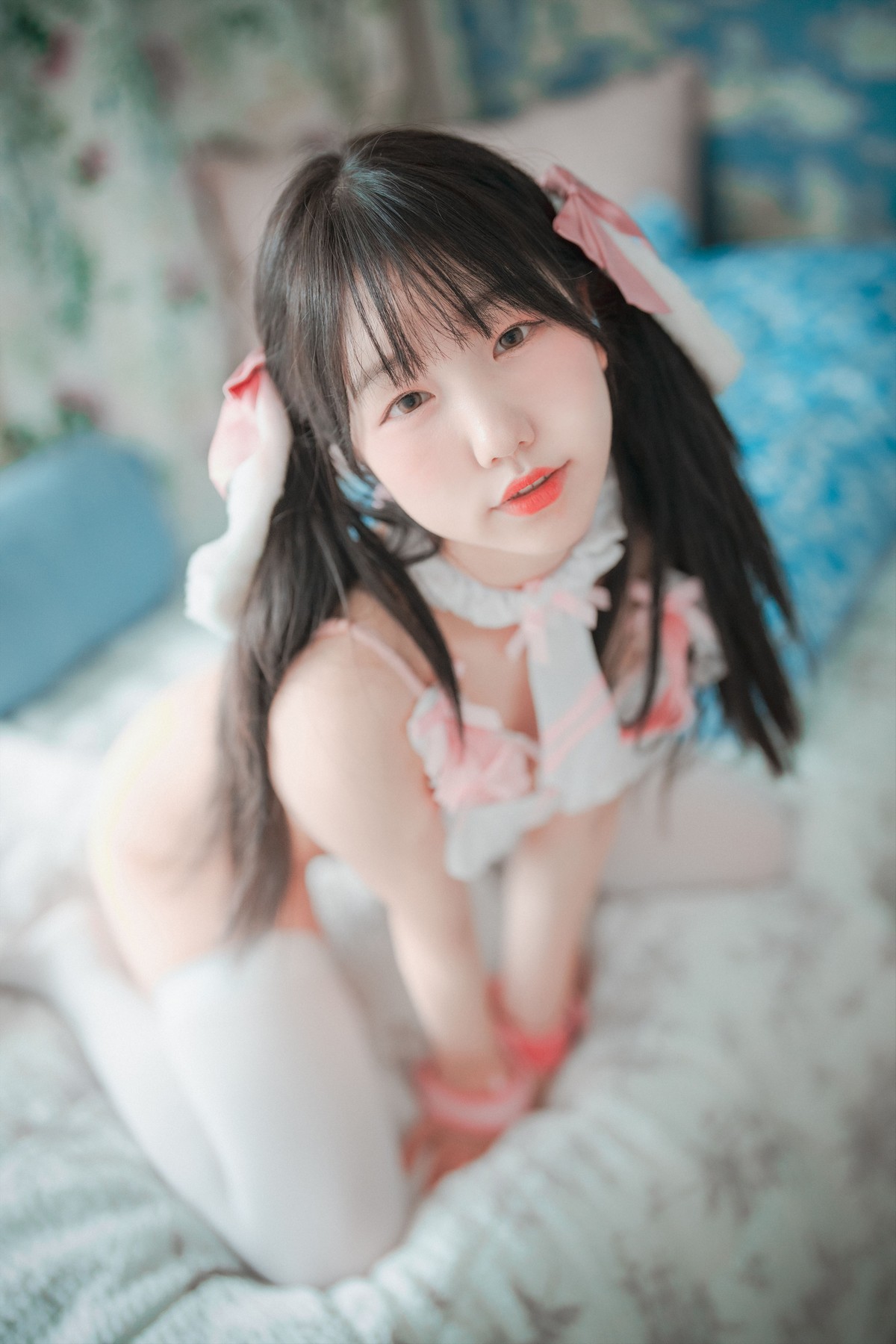 xgyw.top_[DJAWA]No.170_模特Yeri_Home Sweet Hare主题脱粉色服饰露丁字裤秀翘臀诱惑写真57P
