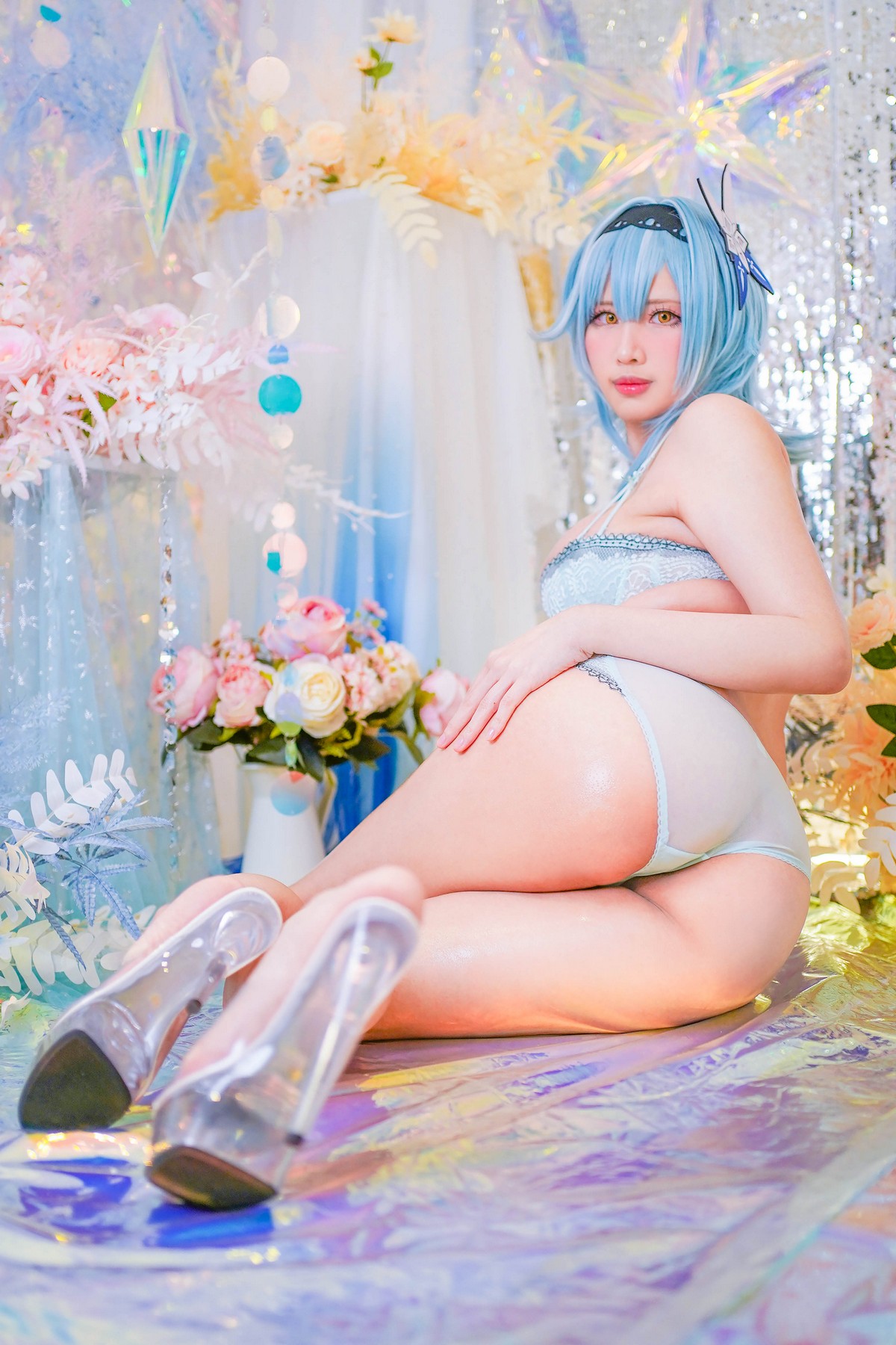 xgyw.top_Coser美女萱-KaYa优菈主题美女武士装扮性感内衣秀傲人豪乳撩人诱惑写真38P