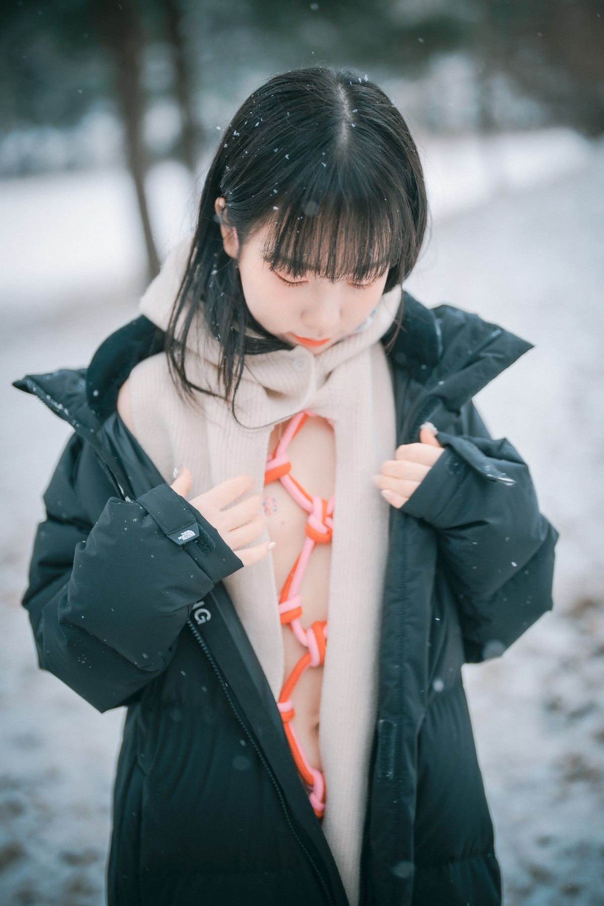 xgyw.top_[DJAWA]No.173_模特Yeri_Knotting Class主题户外半脱露粉色情趣捆绑撩人诱惑写真97P