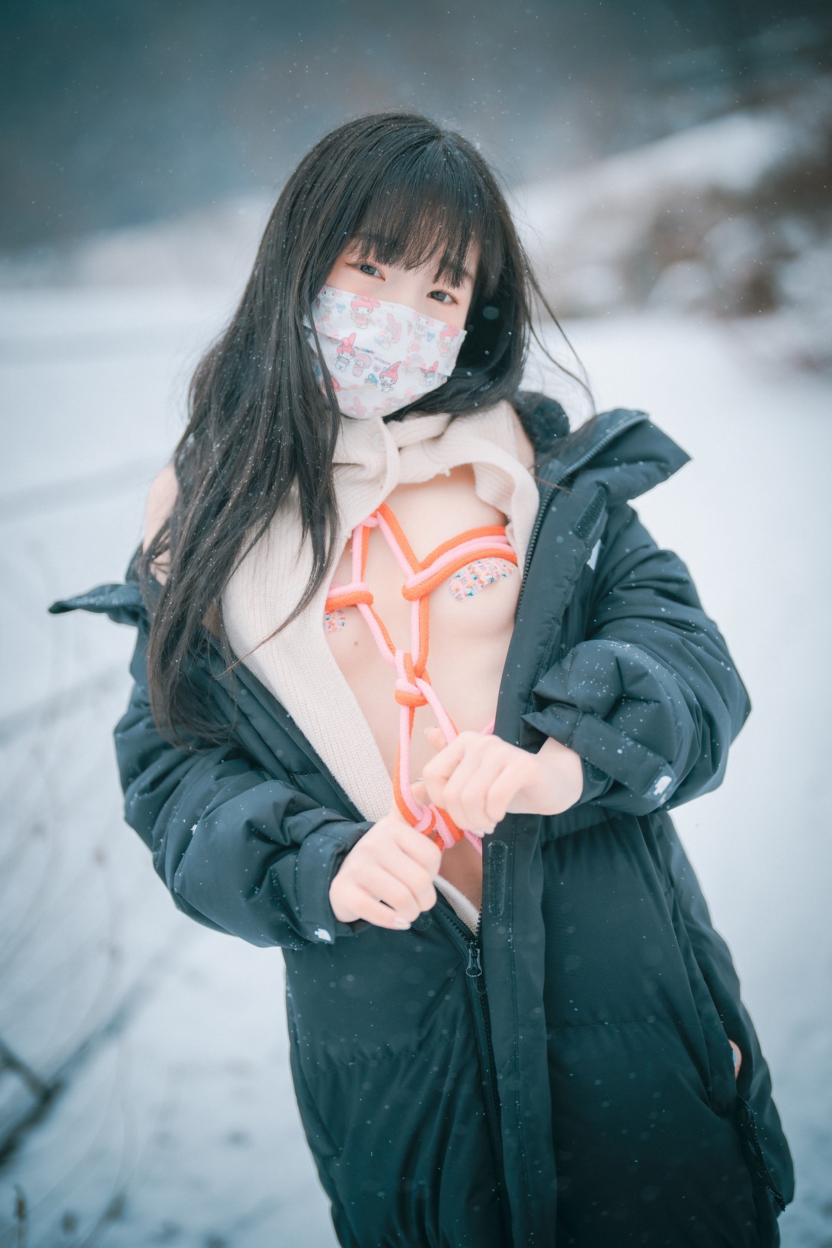 xgyw.top_[DJAWA]No.173_模特Yeri_Knotting Class主题户外半脱露粉色情趣捆绑撩人诱惑写真97P