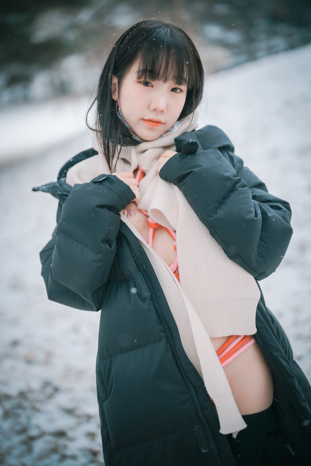 xgyw.top_[DJAWA]No.173_模特Yeri_Knotting Class主题户外半脱露粉色情趣捆绑撩人诱惑写真97P