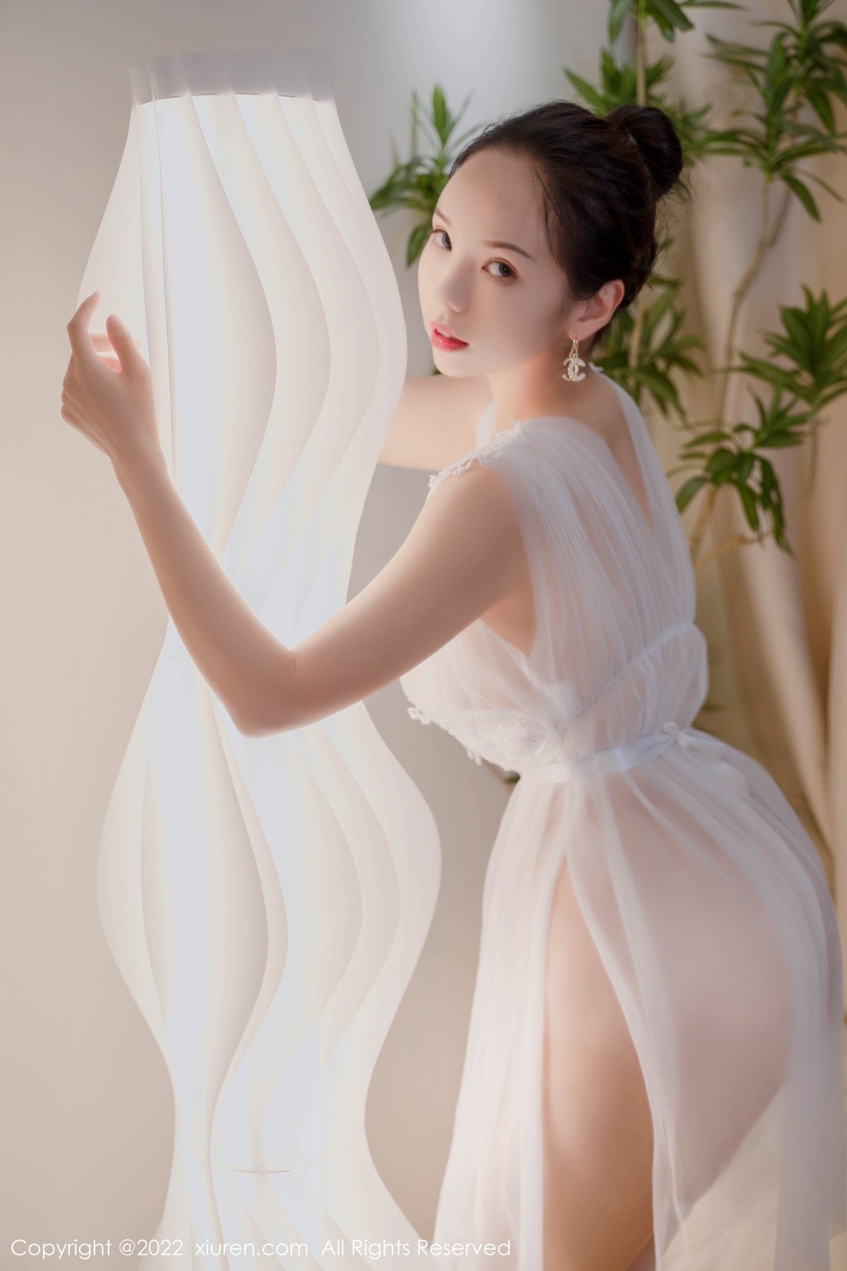 xgyw.top_XiuRen第5434期_模特大美妞儿私房透视薄纱露情趣镶钻服饰秀火辣身材诱惑写真62P