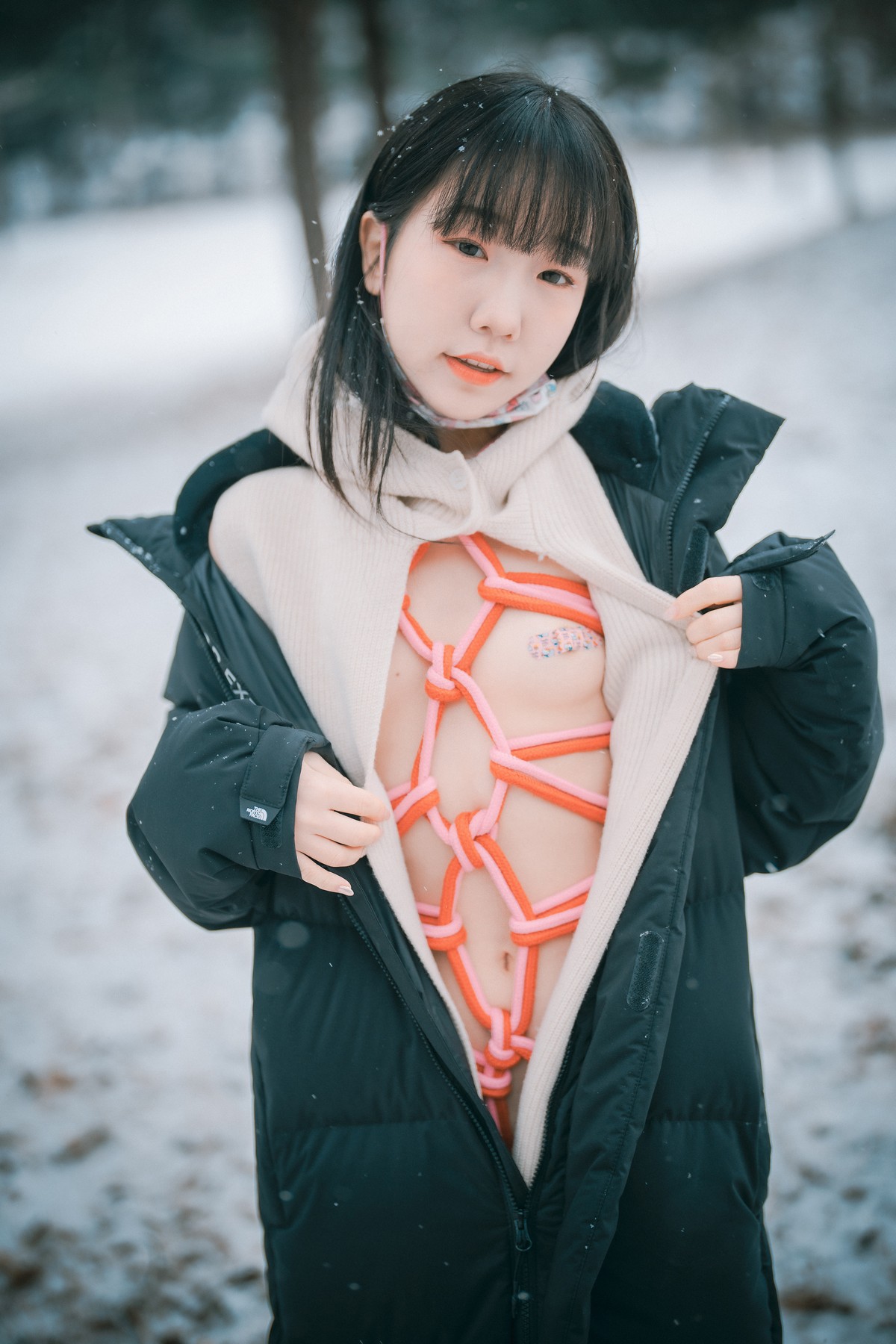xgyw.top_[DJAWA]No.173_模特Yeri_Knotting Class主题户外半脱露粉色情趣捆绑撩人诱惑写真97P
