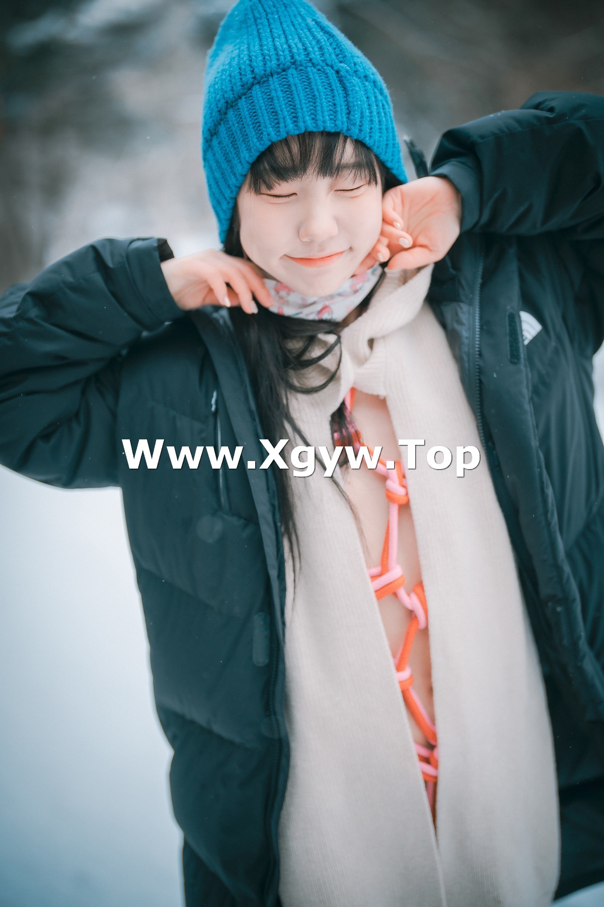 xgyw.top_[DJAWA]No.173_模特Yeri_Knotting Class主题户外半脱露粉色情趣捆绑撩人诱惑写真97P