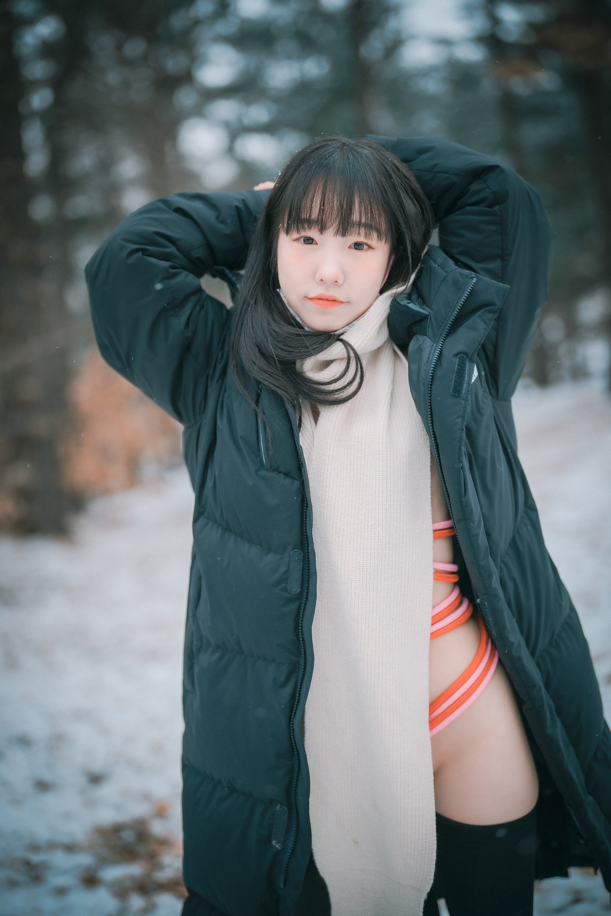 xgyw.top_[DJAWA]No.173_模特Yeri_Knotting Class主题户外半脱露粉色情趣捆绑撩人诱惑写真97P