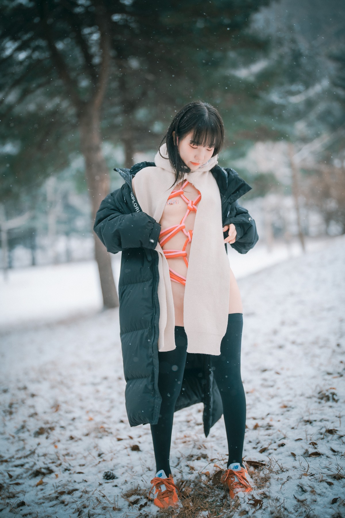 xgyw.top_[DJAWA]No.173_模特Yeri_Knotting Class主题户外半脱露粉色情趣捆绑撩人诱惑写真97P
