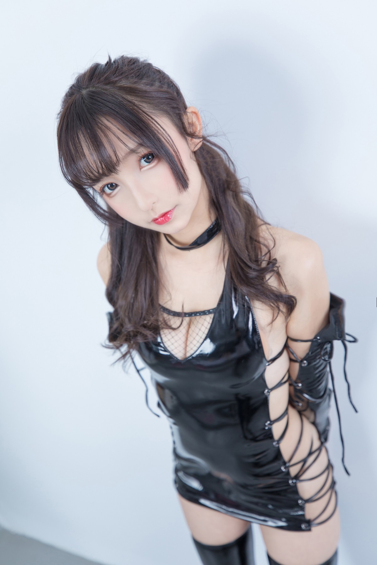 xgyw.top_萝莉美女神楽坂真冬美女武士主题性感黑色皮质服饰秀完美身材迷人诱惑写真150P