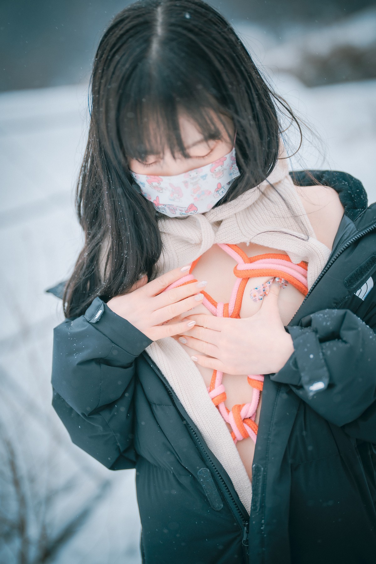 xgyw.top_[DJAWA]No.173_模特Yeri_Knotting Class主题户外半脱露粉色情趣捆绑撩人诱惑写真97P