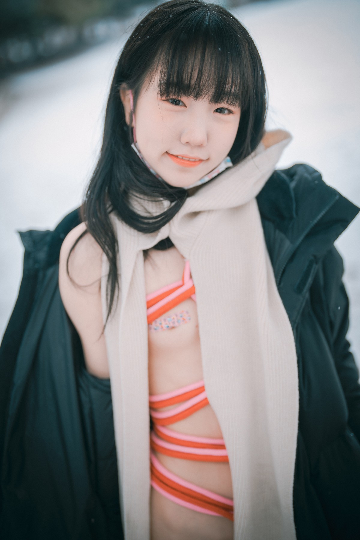 xgyw.top_[DJAWA]No.173_模特Yeri_Knotting Class主题户外半脱露粉色情趣捆绑撩人诱惑写真97P