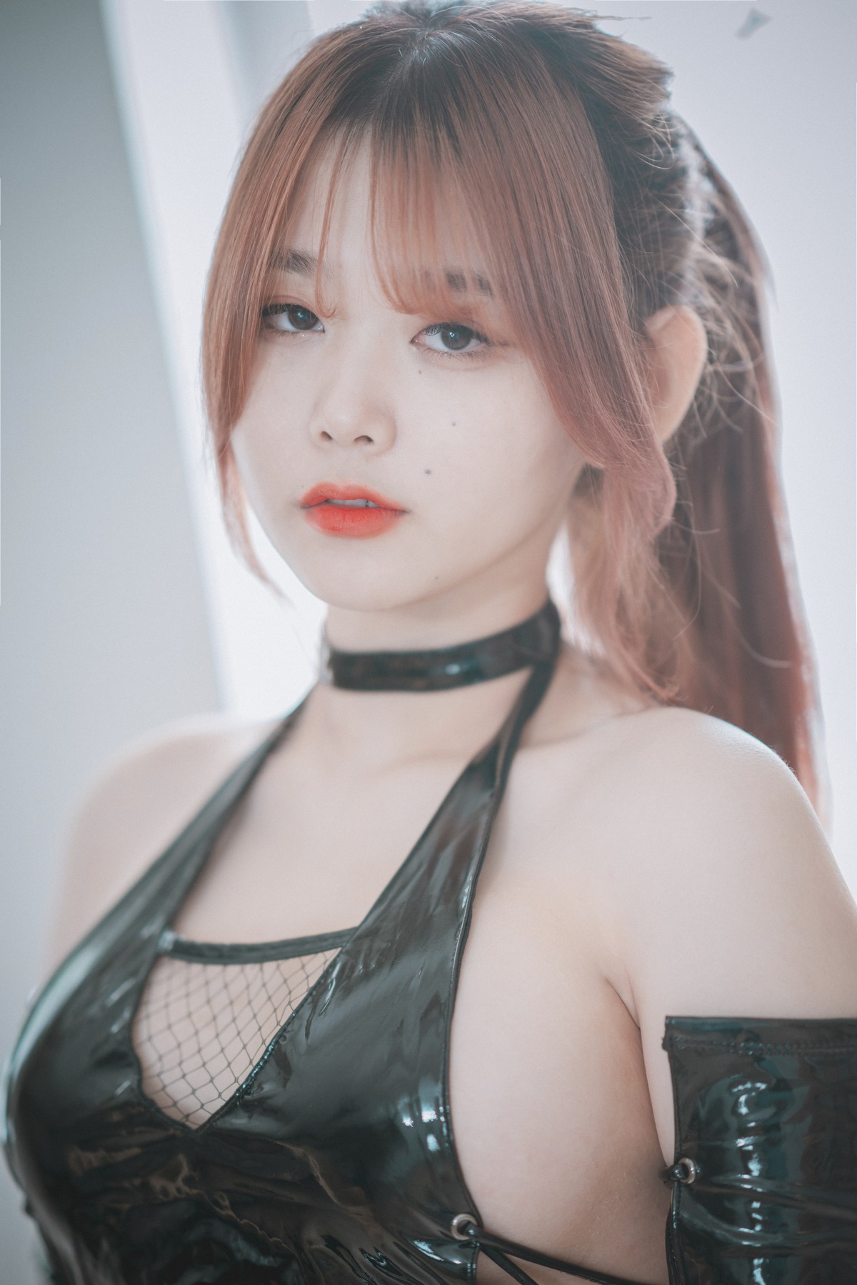 xgyw.top_[DJAWA]No.179_模特Zia_The Kunoichi主题性感黑色皮质套装配丁字裤撩人诱惑写真79P