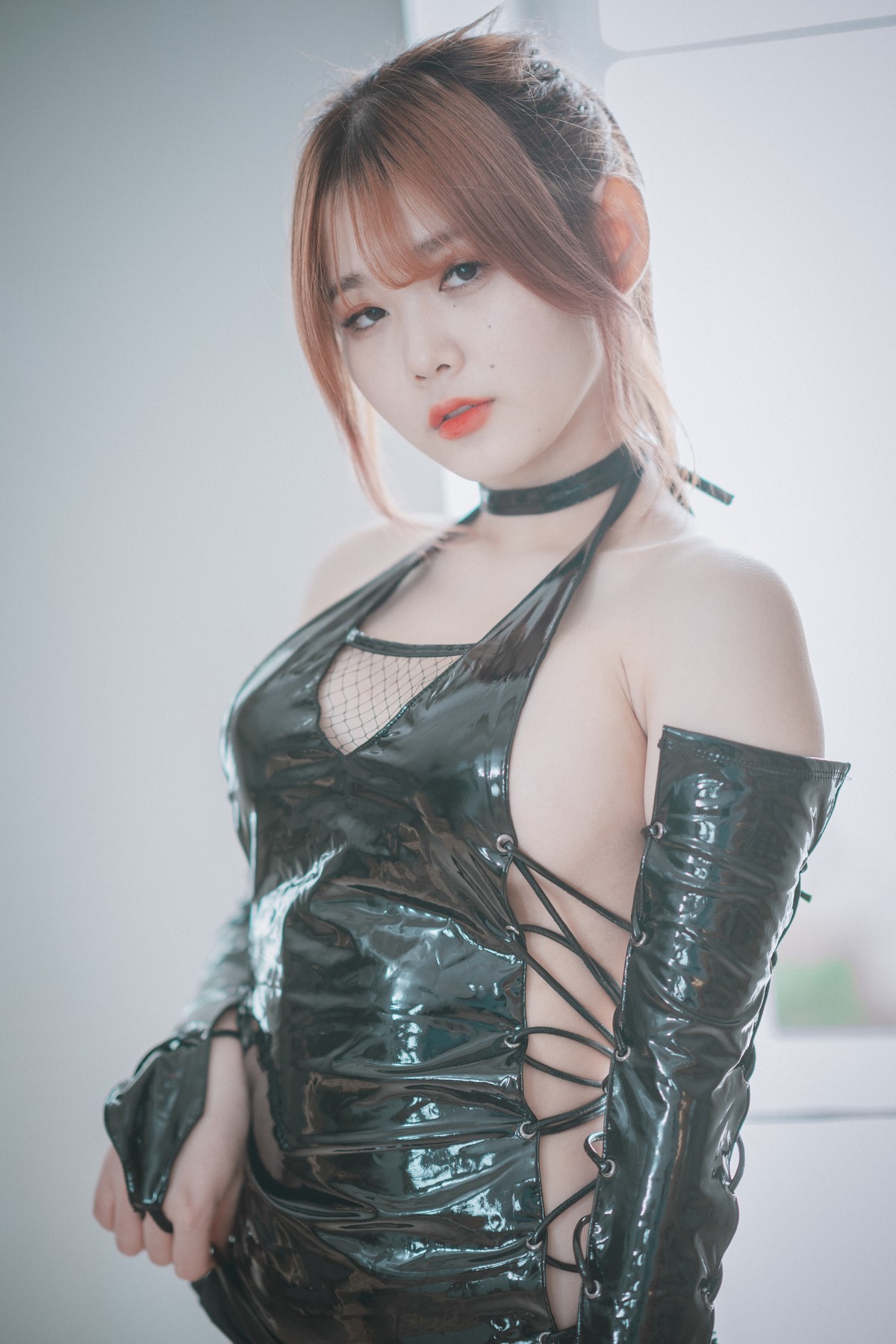 xgyw.top_[DJAWA]No.179_模特Zia_The Kunoichi主题性感黑色皮质套装配丁字裤撩人诱惑写真79P