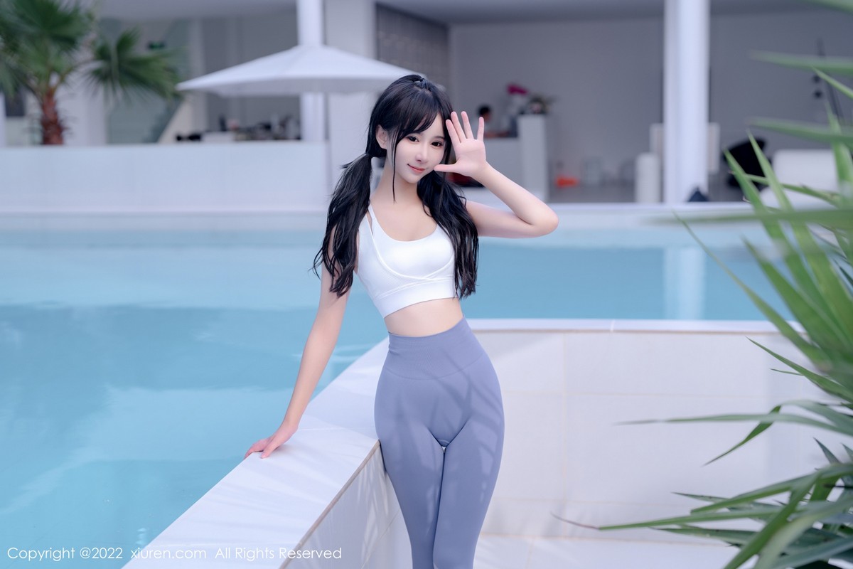 xgyw.top_XiuRen第5463期_女神小果冻儿大理旅拍私房性感运动服紧身秀完美身材诱惑写真55P