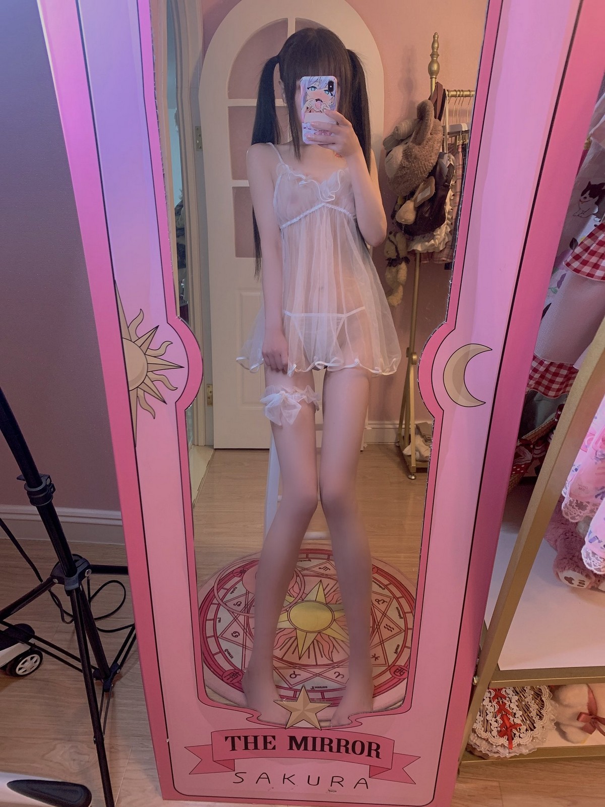 xgyw.top_Coser少女星野咪兔镜主题私房镜子前自拍多套性感服饰秀完美身材迷人诱惑写真48P