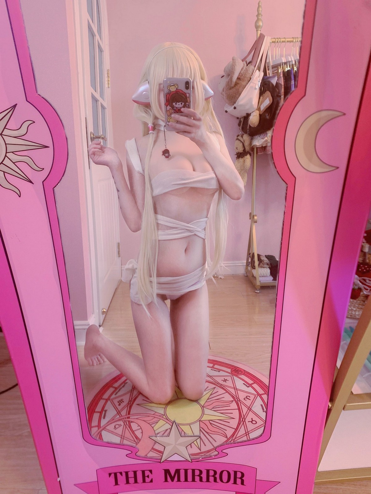 xgyw.top_Coser少女星野咪兔镜主题私房镜子前自拍多套性感服饰秀完美身材迷人诱惑写真48P