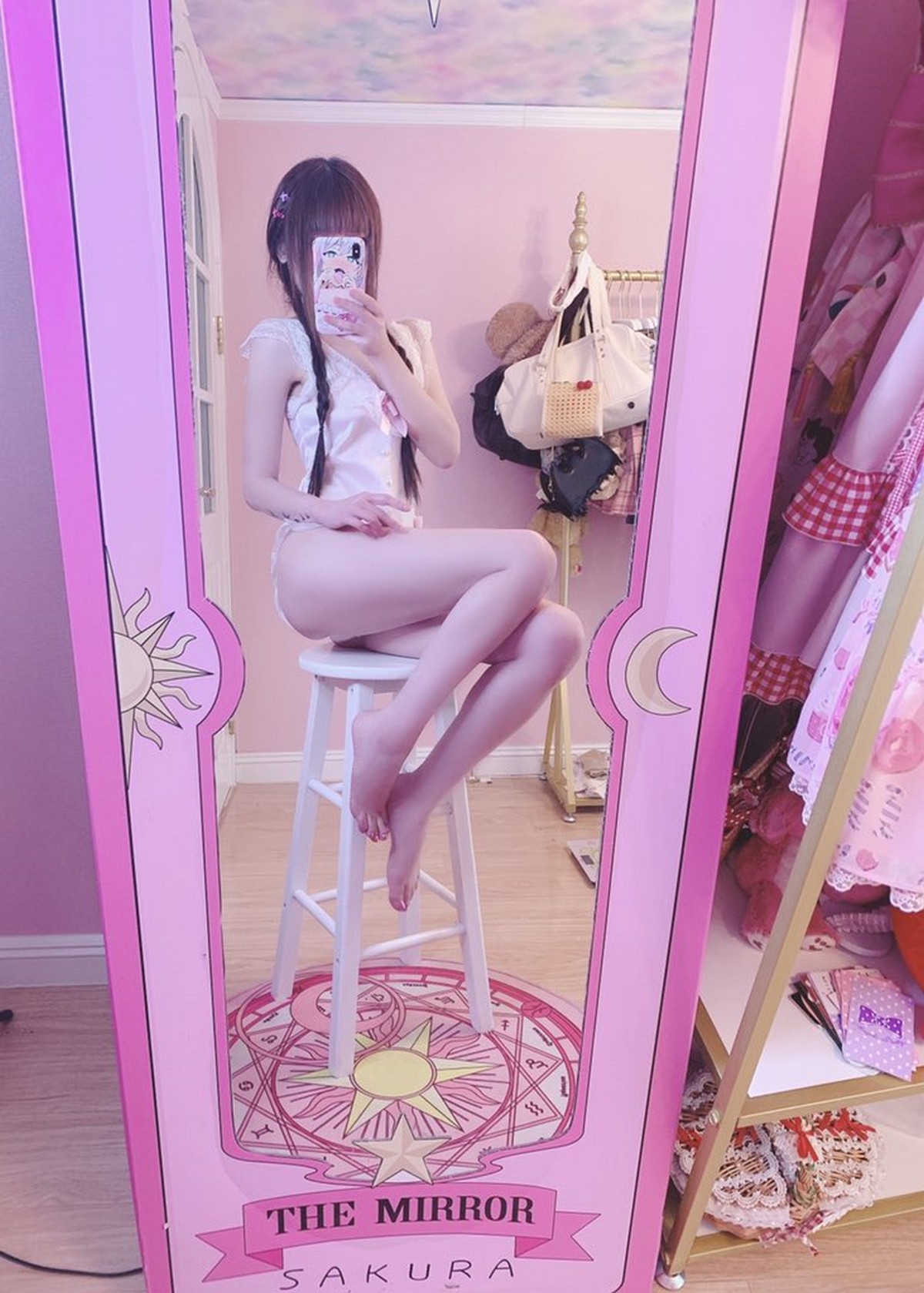 xgyw.top_Coser少女星野咪兔镜主题私房镜子前自拍多套性感服饰秀完美身材迷人诱惑写真48P