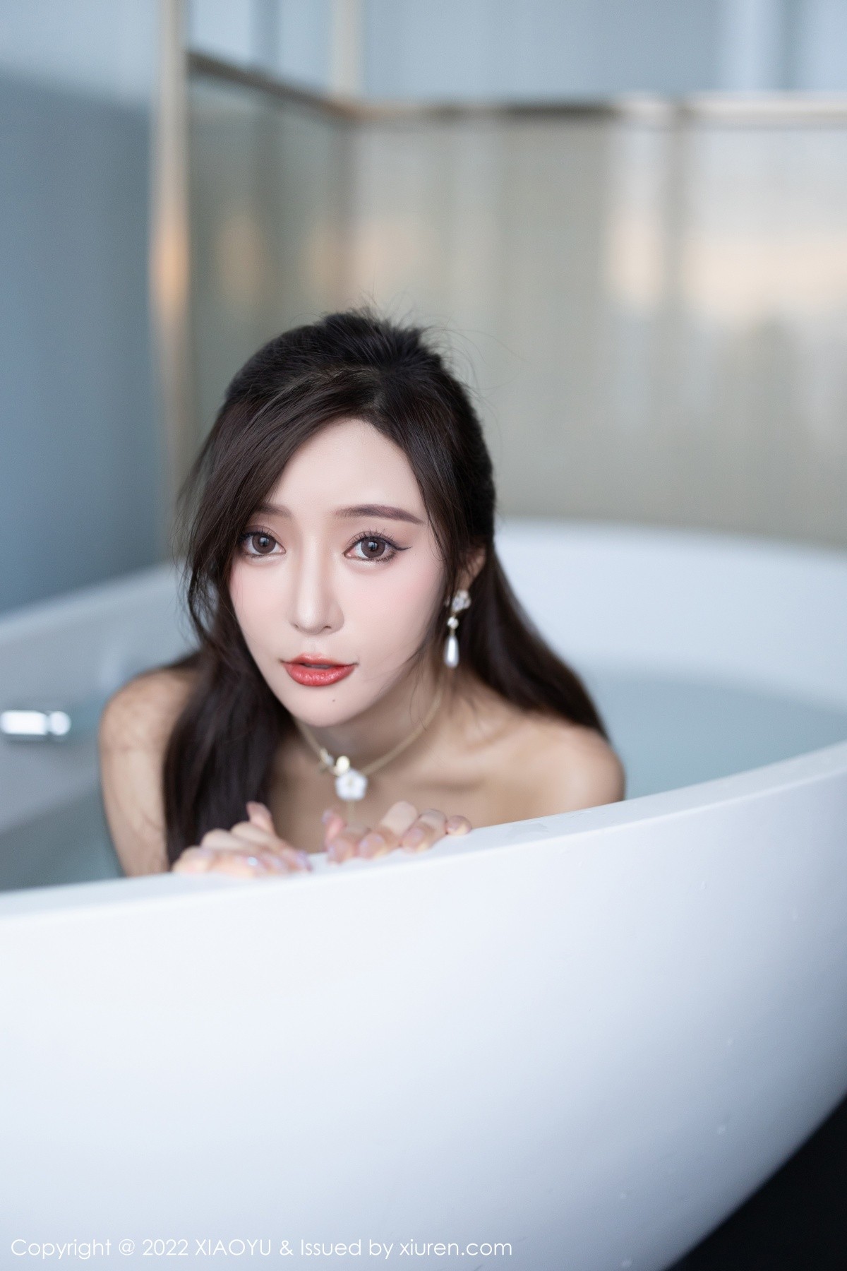 xgyw.top_[XiaoYu画语界]Vol.847_女神王馨瑶yanni脱性感粉色连衣长裙露超薄无内黑丝魅惑写真80P