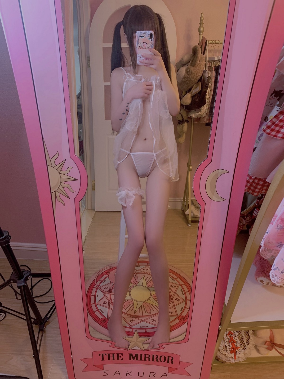 xgyw.top_Coser少女星野咪兔镜主题私房镜子前自拍多套性感服饰秀完美身材迷人诱惑写真48P