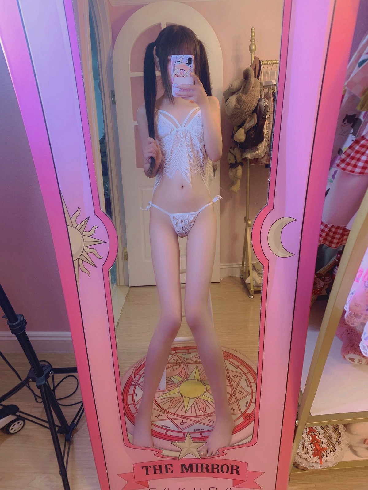 xgyw.top_Coser少女星野咪兔镜主题私房镜子前自拍多套性感服饰秀完美身材迷人诱惑写真48P