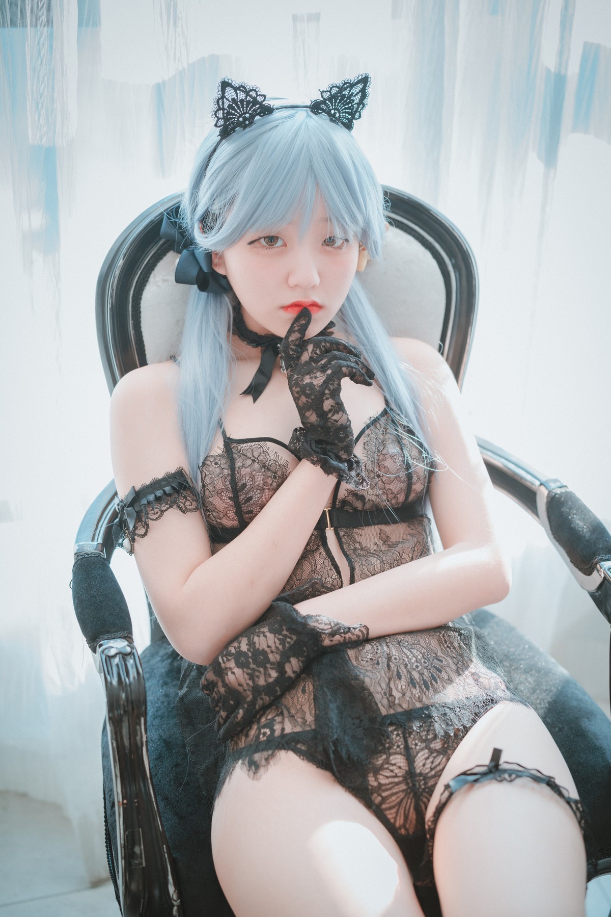 xgyw.top_[DJAWA]No.186_模特Jenny_Schwarz und Wei主题私房黑色蕾丝情趣内衣撩人诱惑写真34P