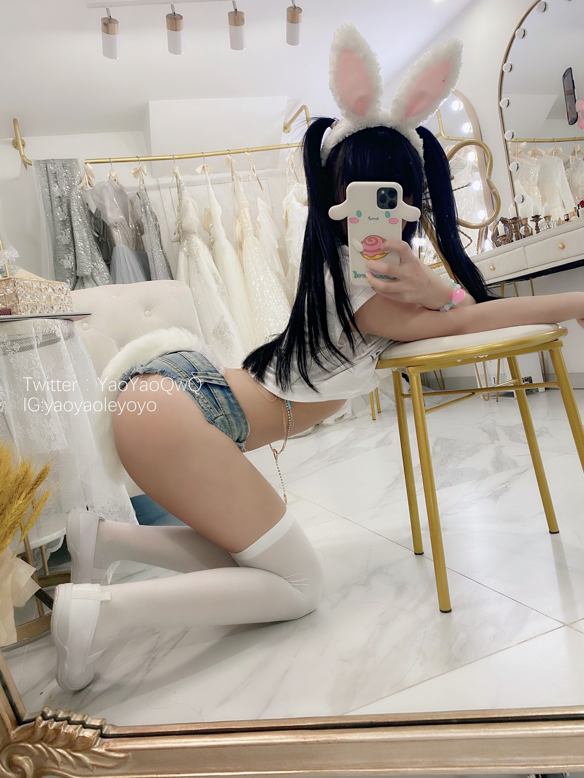 xgyw.top_网络美女软妹摇摇乐一只小兔子主题私房两套性感兔女郎服饰秀翘臀美腿诱惑写真94P
