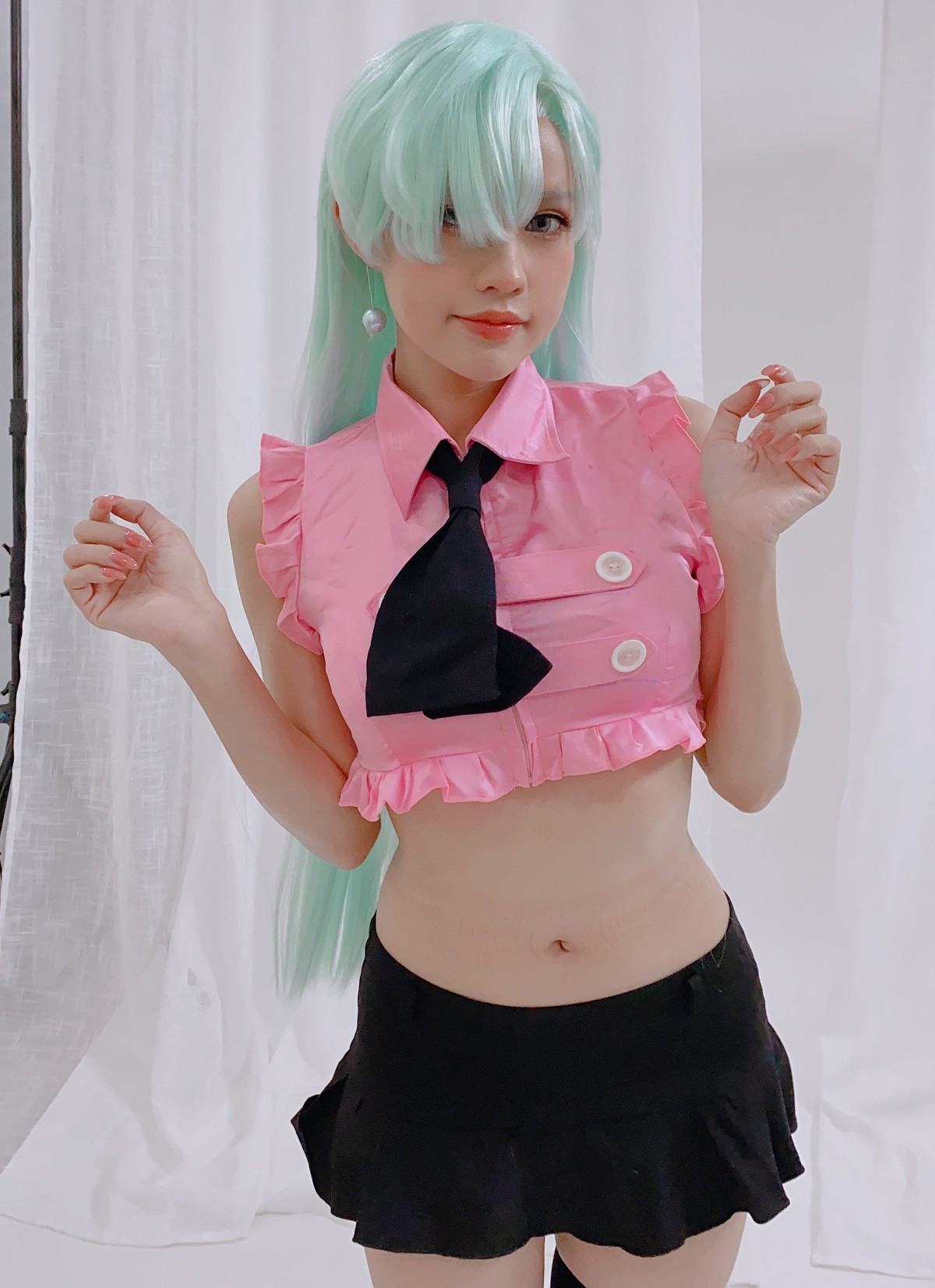 xgyw.top_精美写真[PingPing]NO.017-Elizabeth Liones主题性感白色蕾丝内衣迷人诱惑写真46P