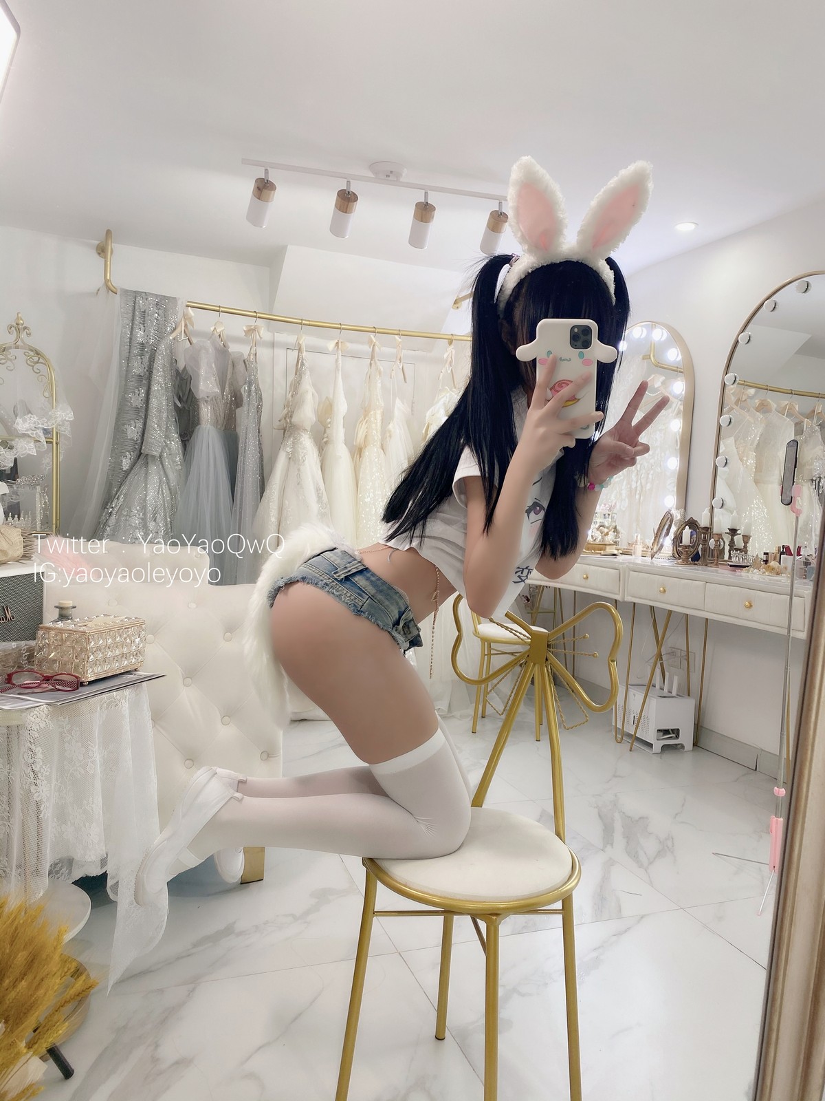 xgyw.top_网络美女软妹摇摇乐一只小兔子主题私房两套性感兔女郎服饰秀翘臀美腿诱惑写真94P