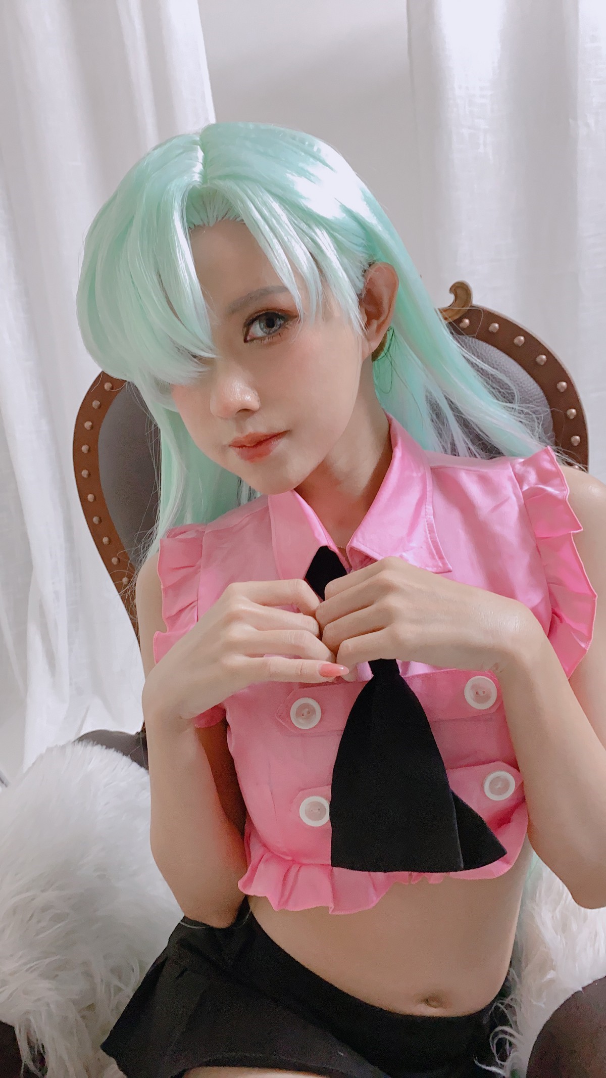 xgyw.top_精美写真[PingPing]NO.017-Elizabeth Liones主题性感白色蕾丝内衣迷人诱惑写真46P