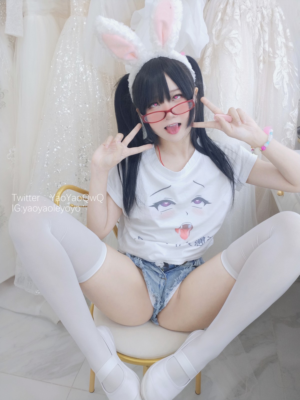 xgyw.top_网络美女软妹摇摇乐一只小兔子主题私房两套性感兔女郎服饰秀翘臀美腿诱惑写真94P