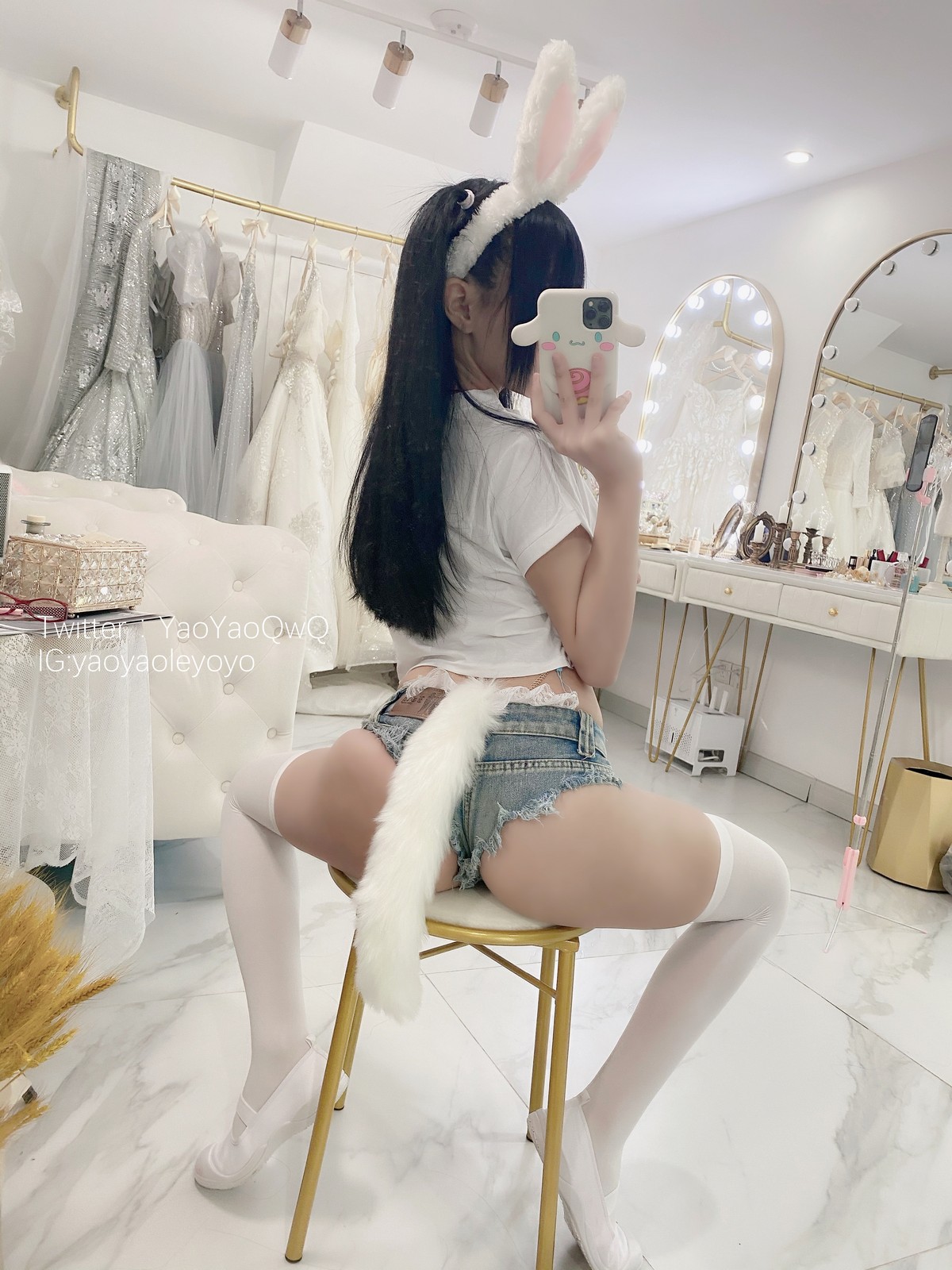xgyw.top_网络美女软妹摇摇乐一只小兔子主题私房两套性感兔女郎服饰秀翘臀美腿诱惑写真94P