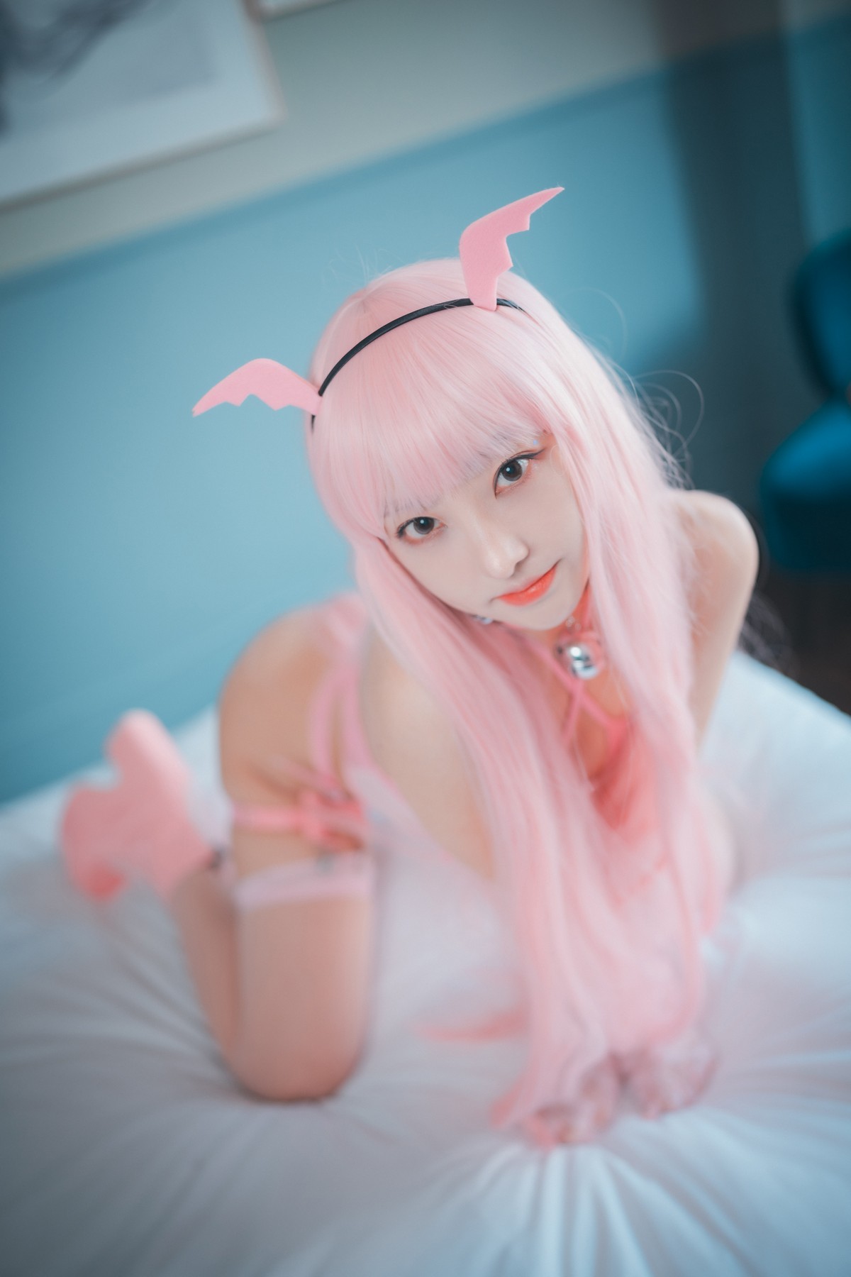 xgyw.top_[DJAWA]No.187_模特Hanari_Pink Succubus主题性感粉色情趣内衣秀惹火身材诱惑写真123P
