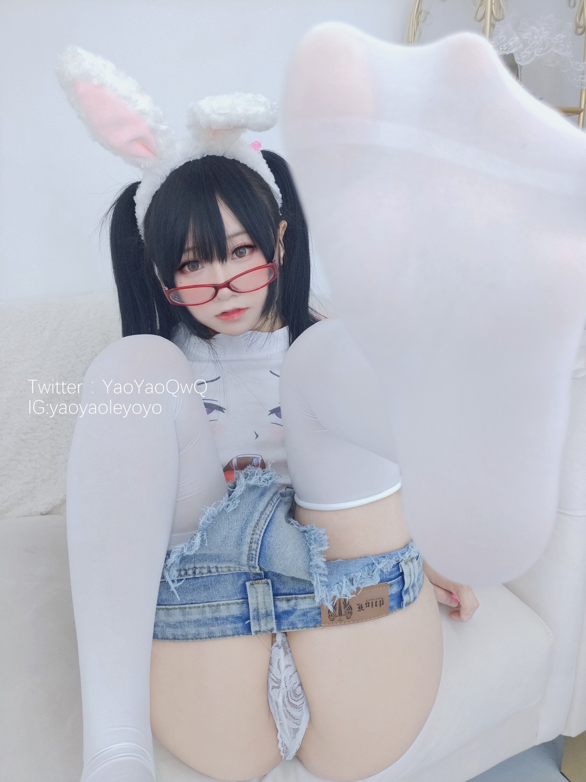 xgyw.top_网络美女软妹摇摇乐一只小兔子主题私房两套性感兔女郎服饰秀翘臀美腿诱惑写真94P