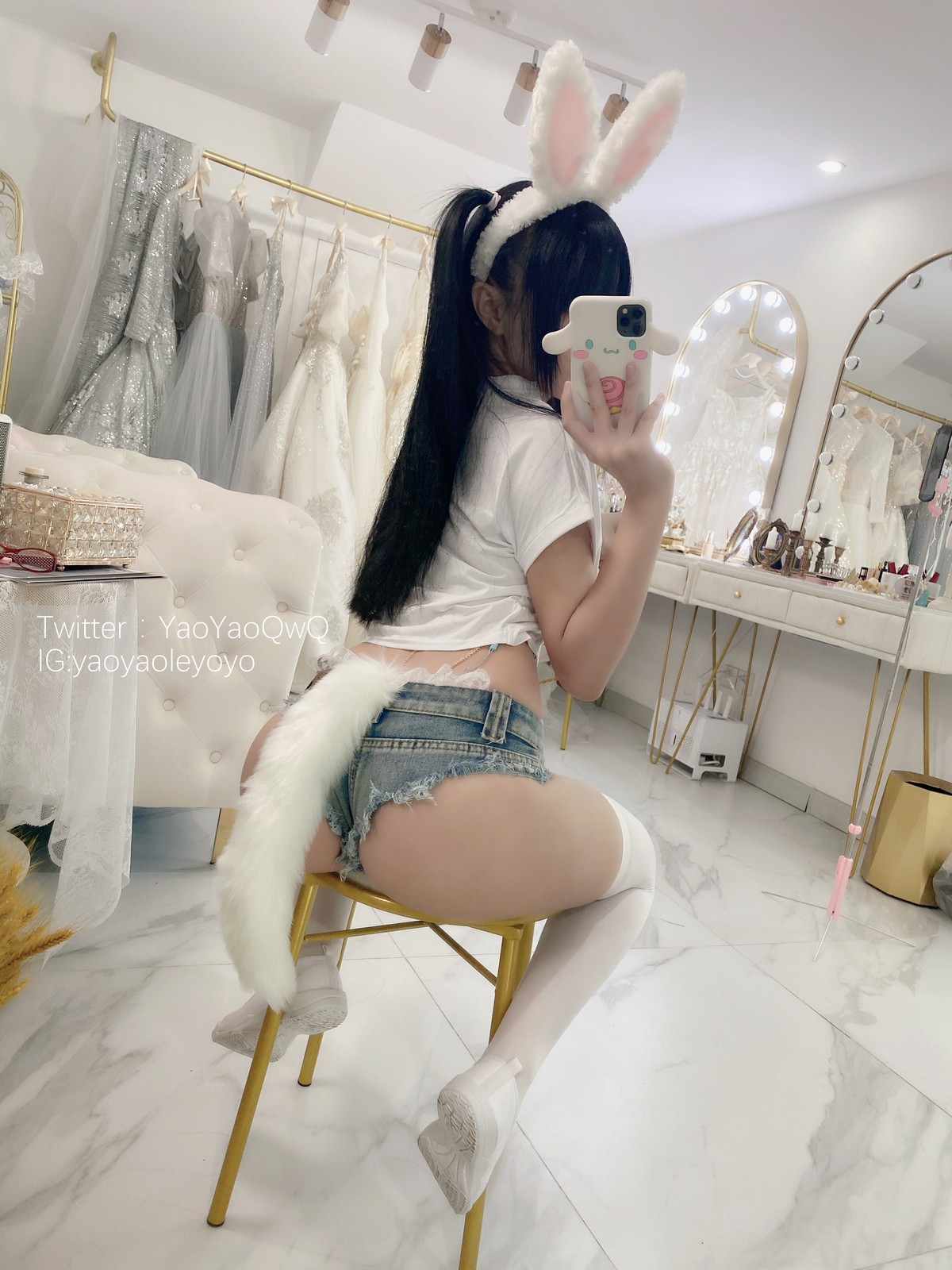 xgyw.top_网络美女软妹摇摇乐一只小兔子主题私房两套性感兔女郎服饰秀翘臀美腿诱惑写真94P