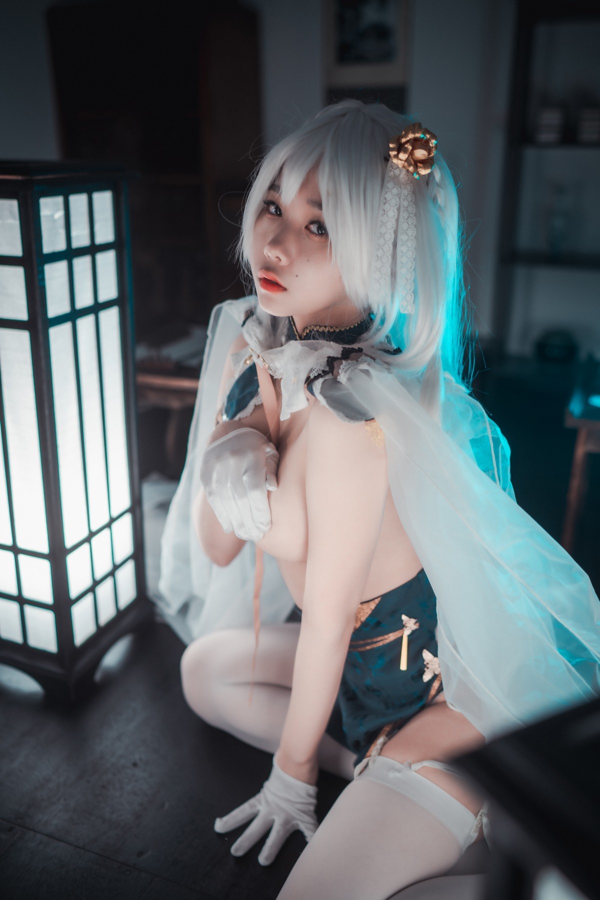 xgyw.top_[DJAWA]No.189_模特Zia_Azure Horizons主题性感情趣旗袍露豪乳翘臀惹火诱惑写真55P