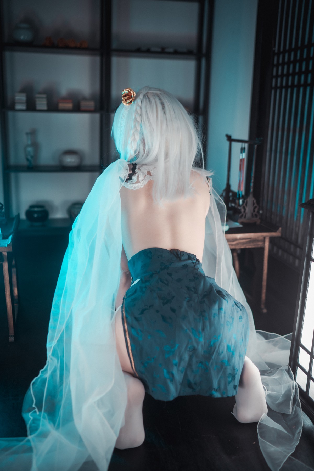 xgyw.top_[DJAWA]No.189_模特Zia_Azure Horizons主题性感情趣旗袍露豪乳翘臀惹火诱惑写真55P