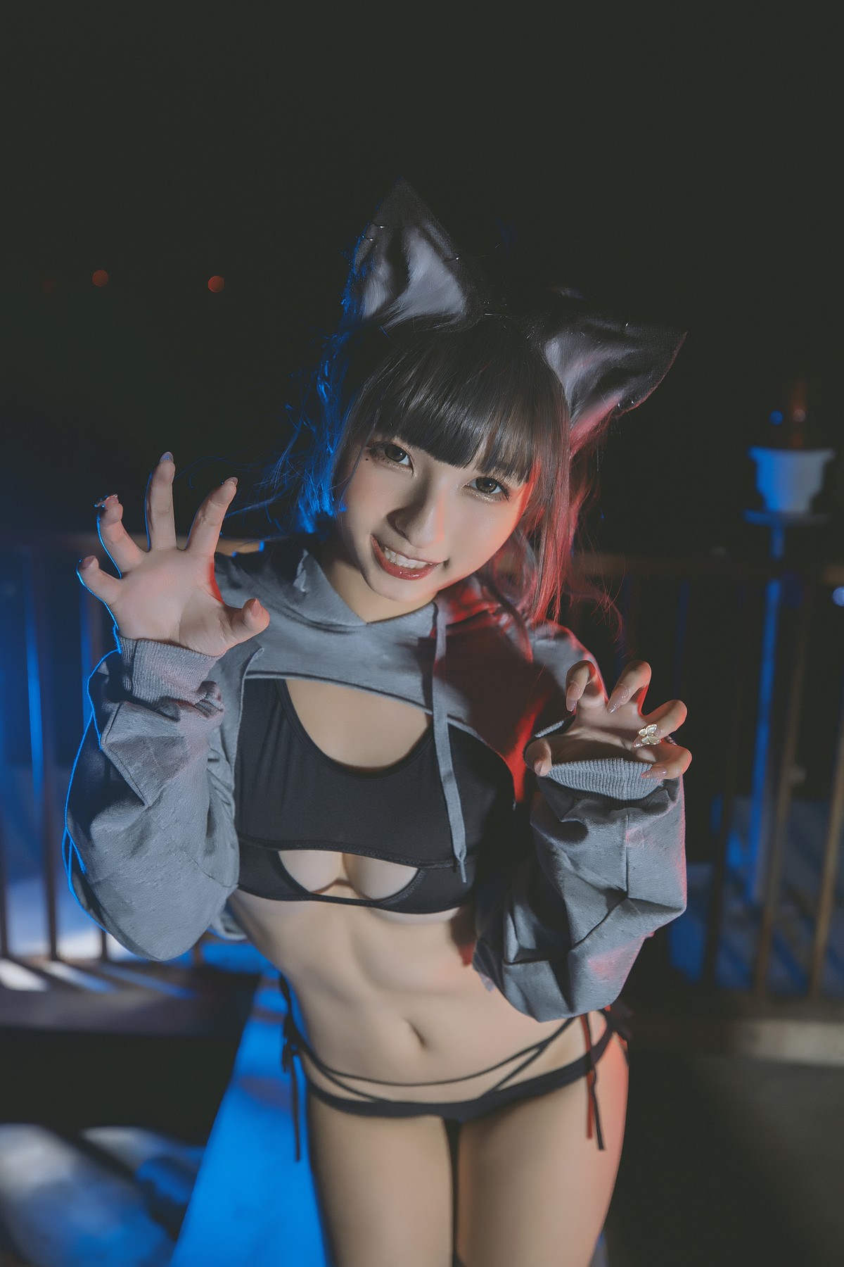 xgyw.top_萝莉美女神楽板真冬狼妹&兔娘主题私房性感服饰系列秀完美身材迷人诱惑写真150P