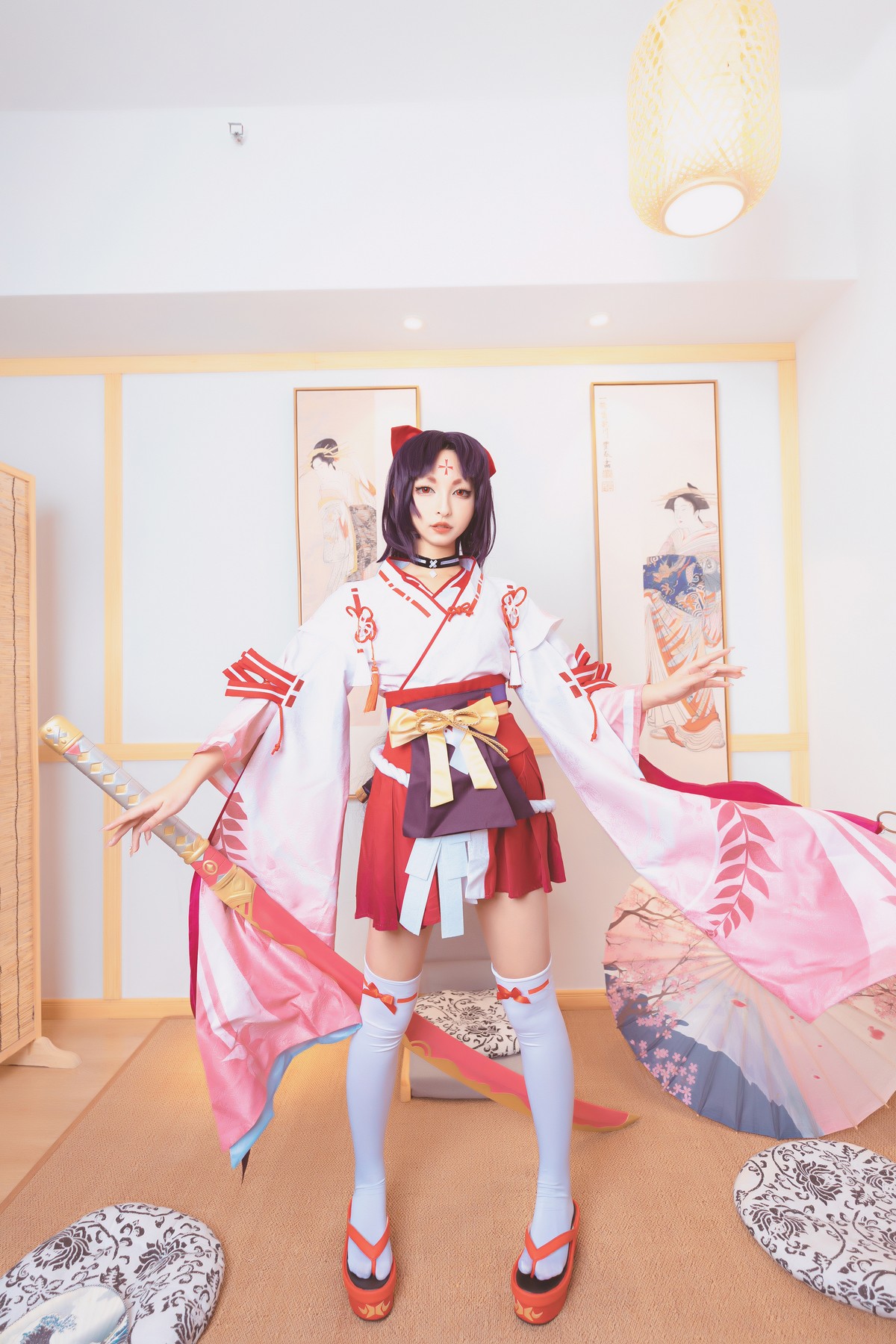 xgyw.top_萝莉美女神楽板真冬刀之语主题私房性感日系风白色腿袜秀美腿完美诱惑写真150P
