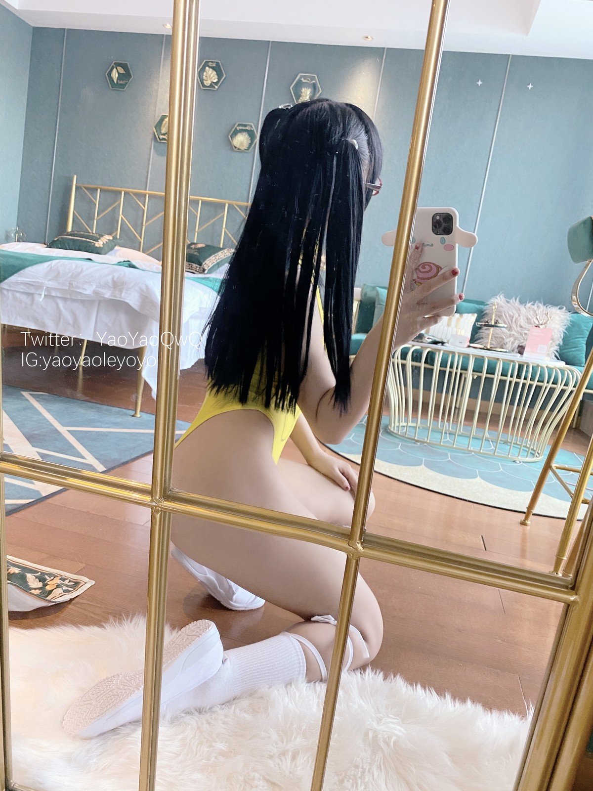 xgyw.top_网络美女软妹摇摇乐我是皮卡丘主题私房性感黄色卡通连体衣秀翘臀美腿诱惑写真53P