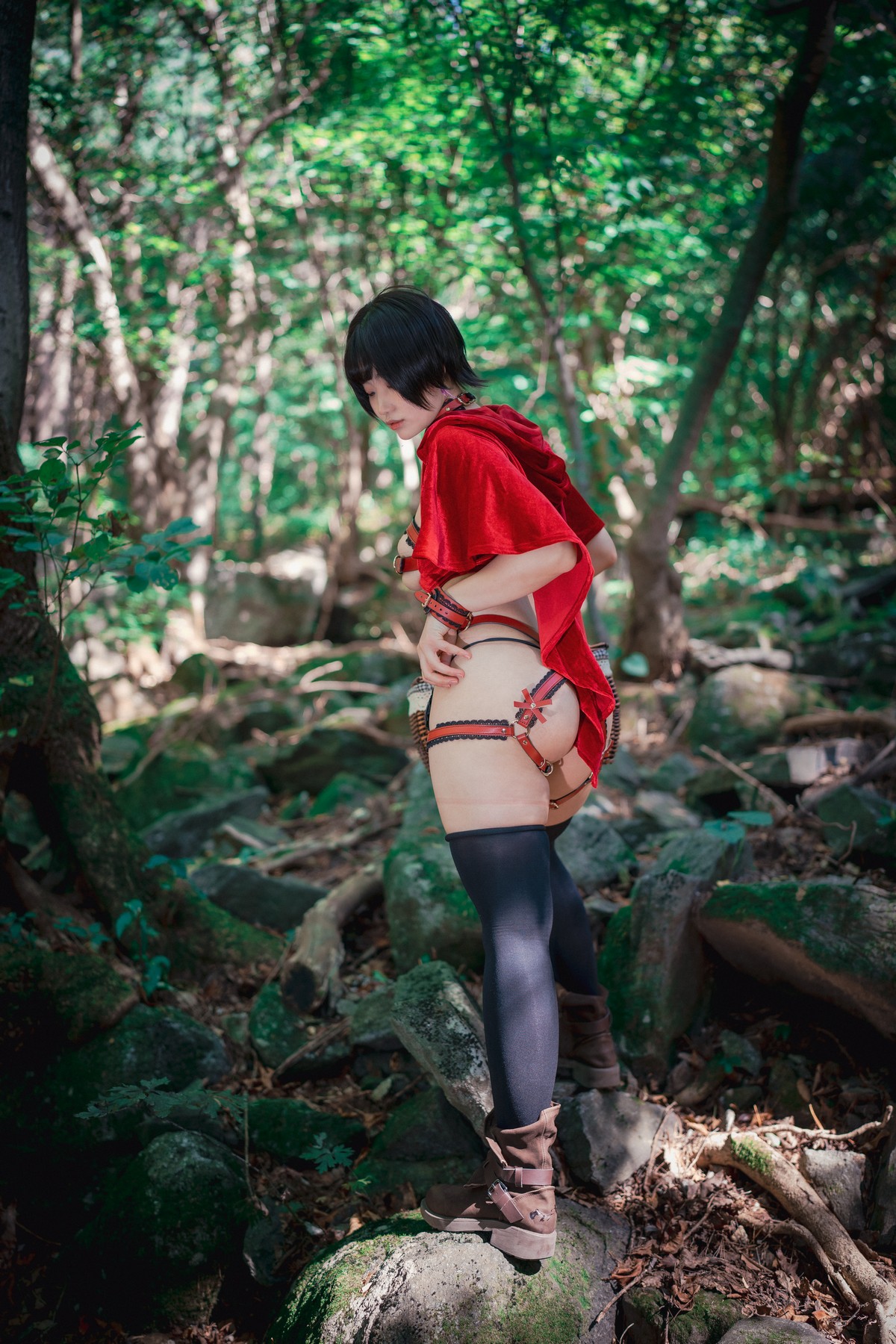 xgyw.top_[DJAWA]No.194_Mimmi_Naughty Red Hiring Hood主题户外红色情趣服饰惹火诱惑写真125P