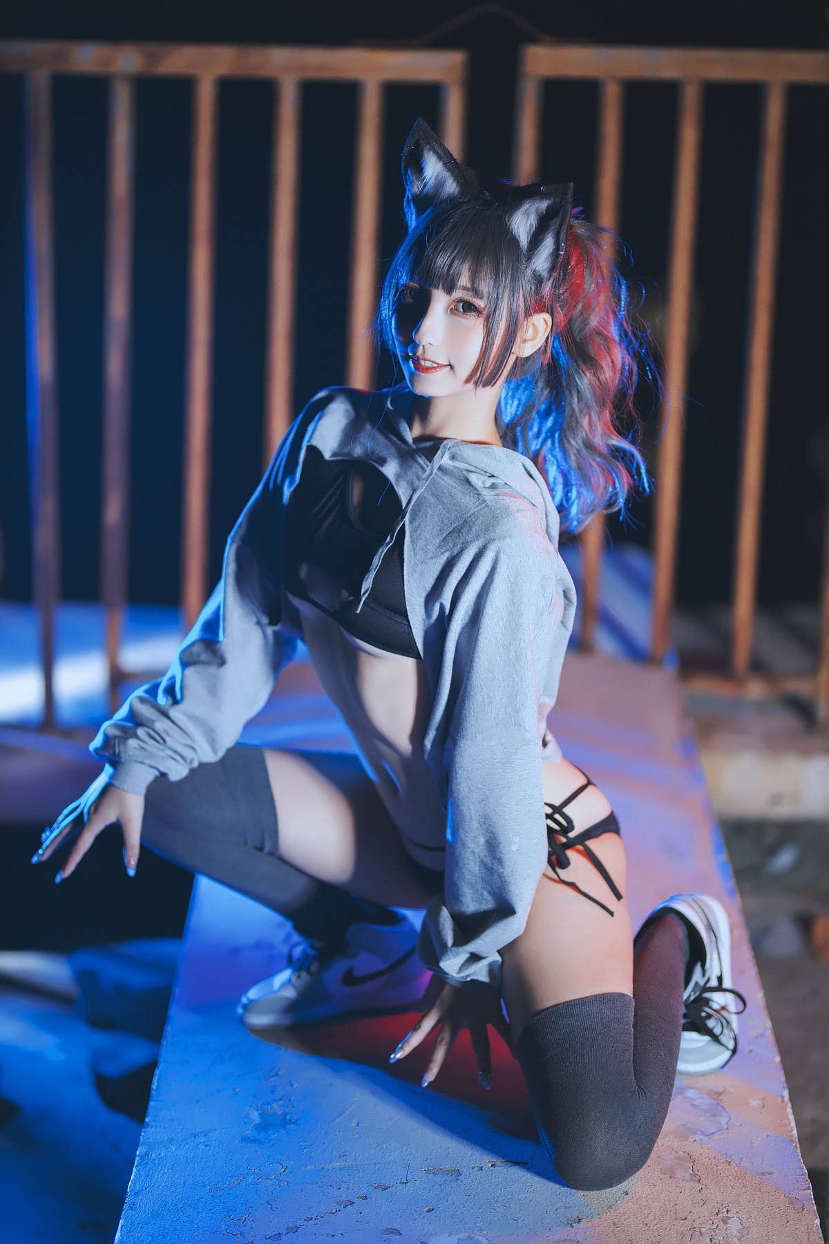 xgyw.top_萝莉美女神楽板真冬狼妹&兔娘主题私房性感服饰系列秀完美身材迷人诱惑写真150P