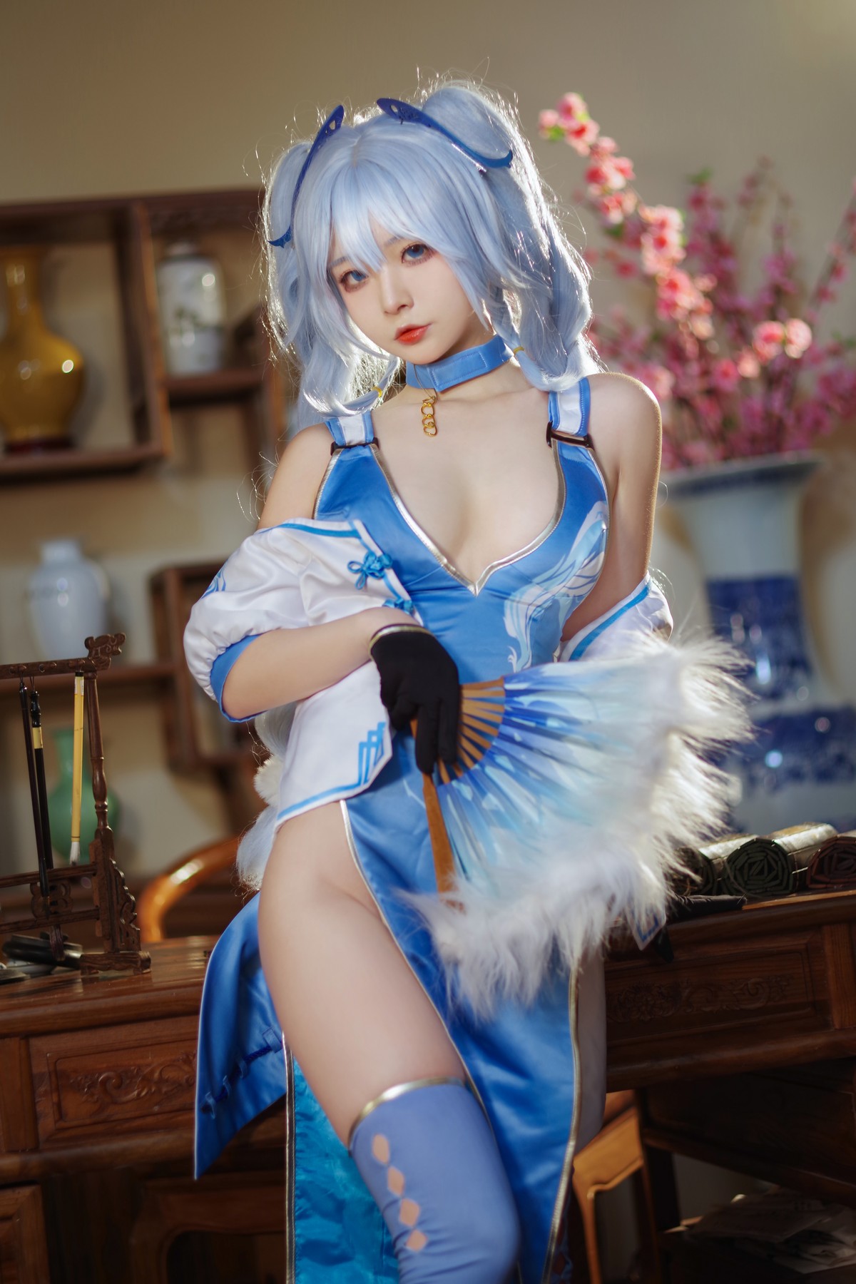 xgyw.top_网络美女yuuhui玉汇翠雀媚主题私房性感翠绿旗袍秀完美身材翘臀美腿诱惑写真31P