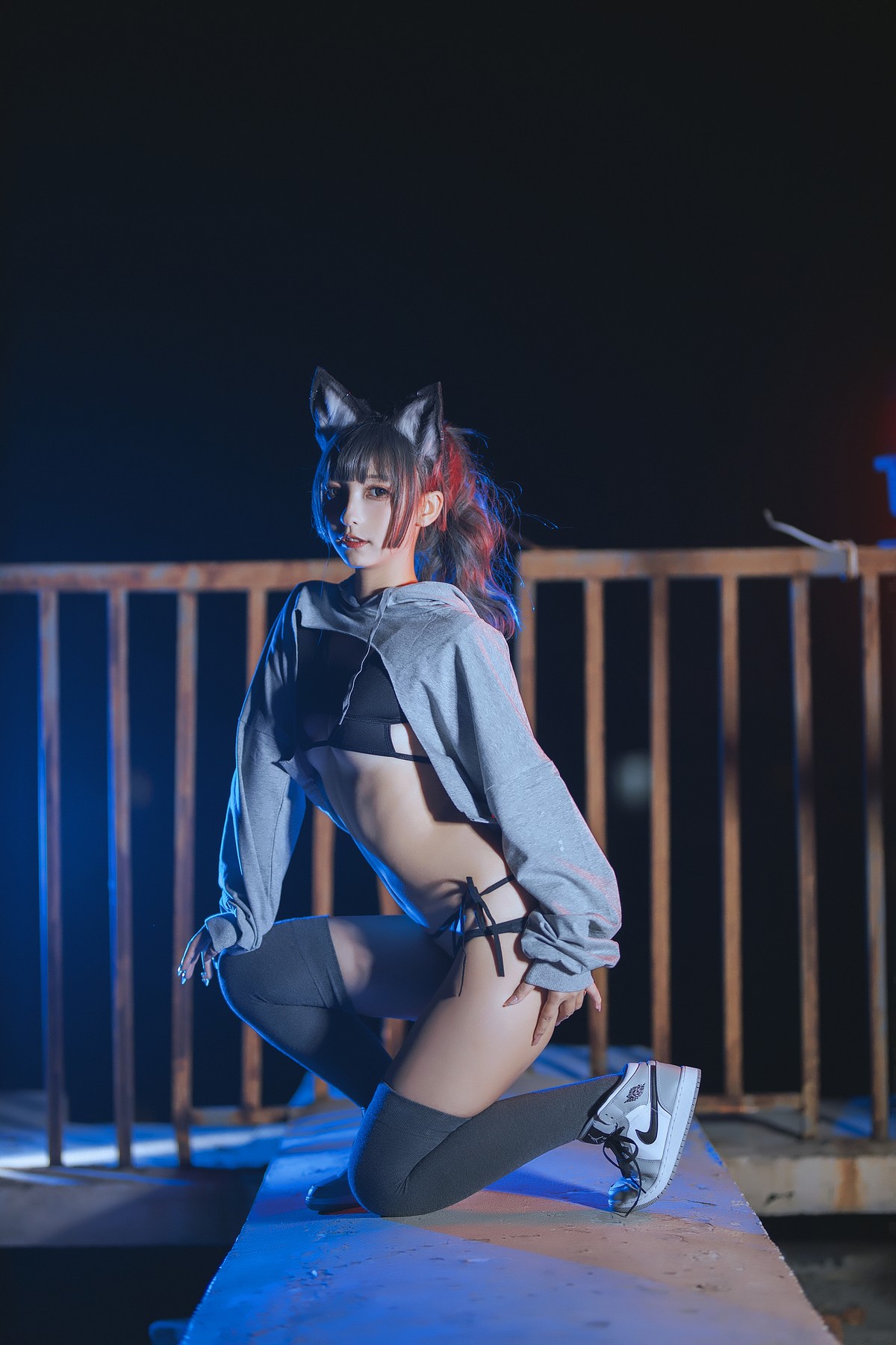 xgyw.top_萝莉美女神楽板真冬狼妹&兔娘主题私房性感服饰系列秀完美身材迷人诱惑写真150P