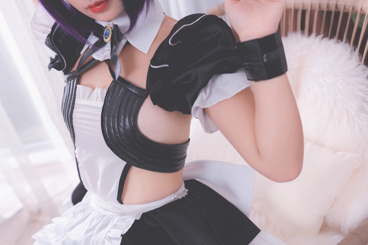 xgyw.top_萝莉美女神楽板真冬酒吞cos主题性感黑色短旗袍秀翘臀美腿撩人诱惑写真150P