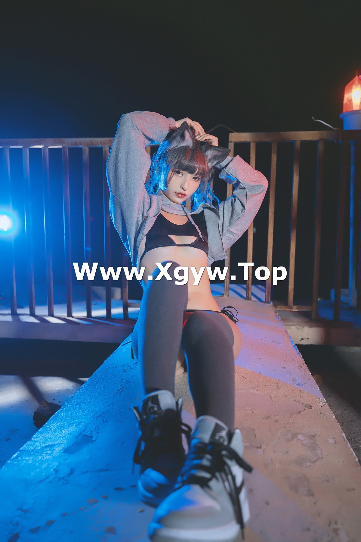 xgyw.top_萝莉美女神楽板真冬狼妹&兔娘主题私房性感服饰系列秀完美身材迷人诱惑写真150P