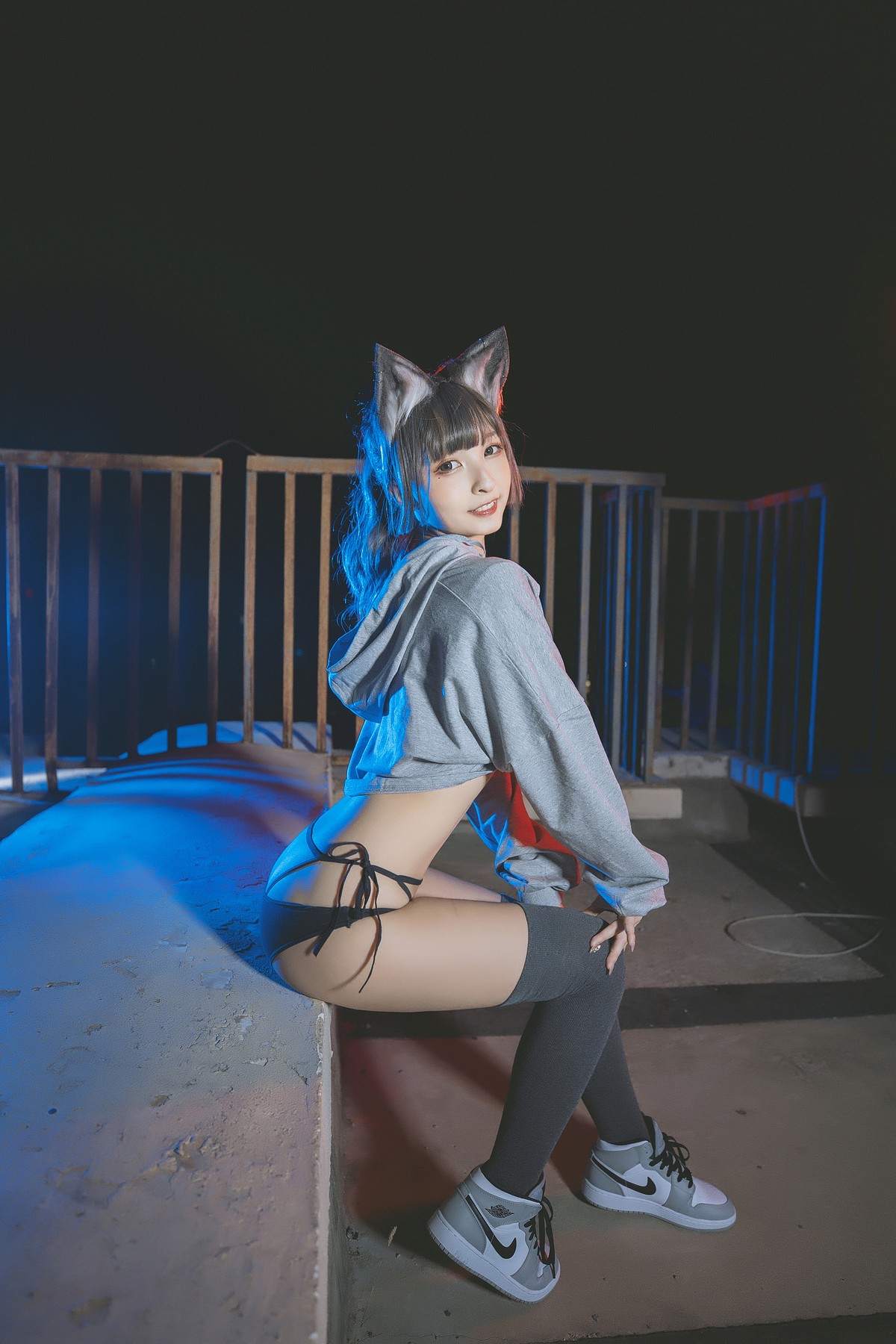 xgyw.top_萝莉美女神楽板真冬狼妹&兔娘主题私房性感服饰系列秀完美身材迷人诱惑写真150P